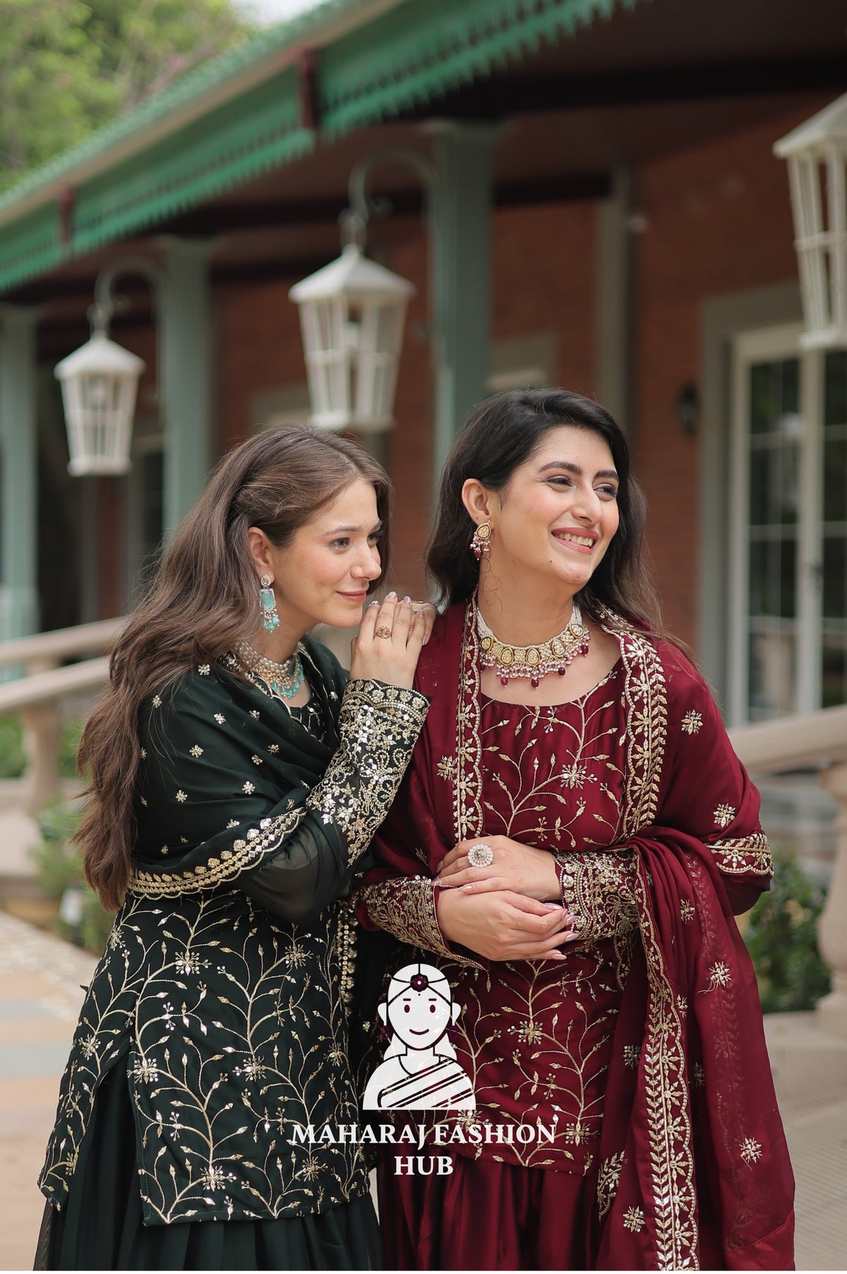 🧵 Threaded Beauty in Silk Finish - Combo Offer Gown