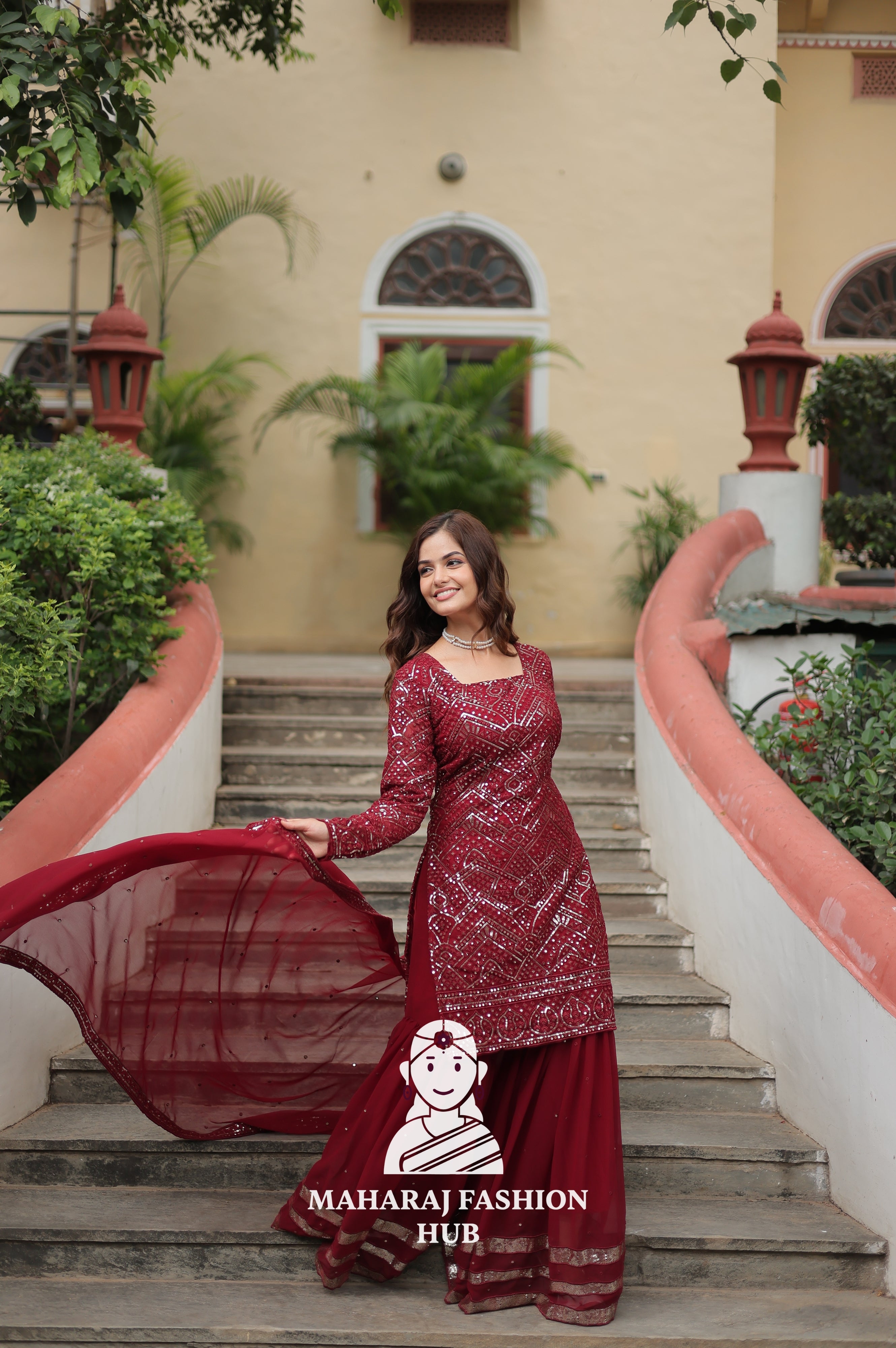 💫 Three-Piece Set - Special Designer Gown