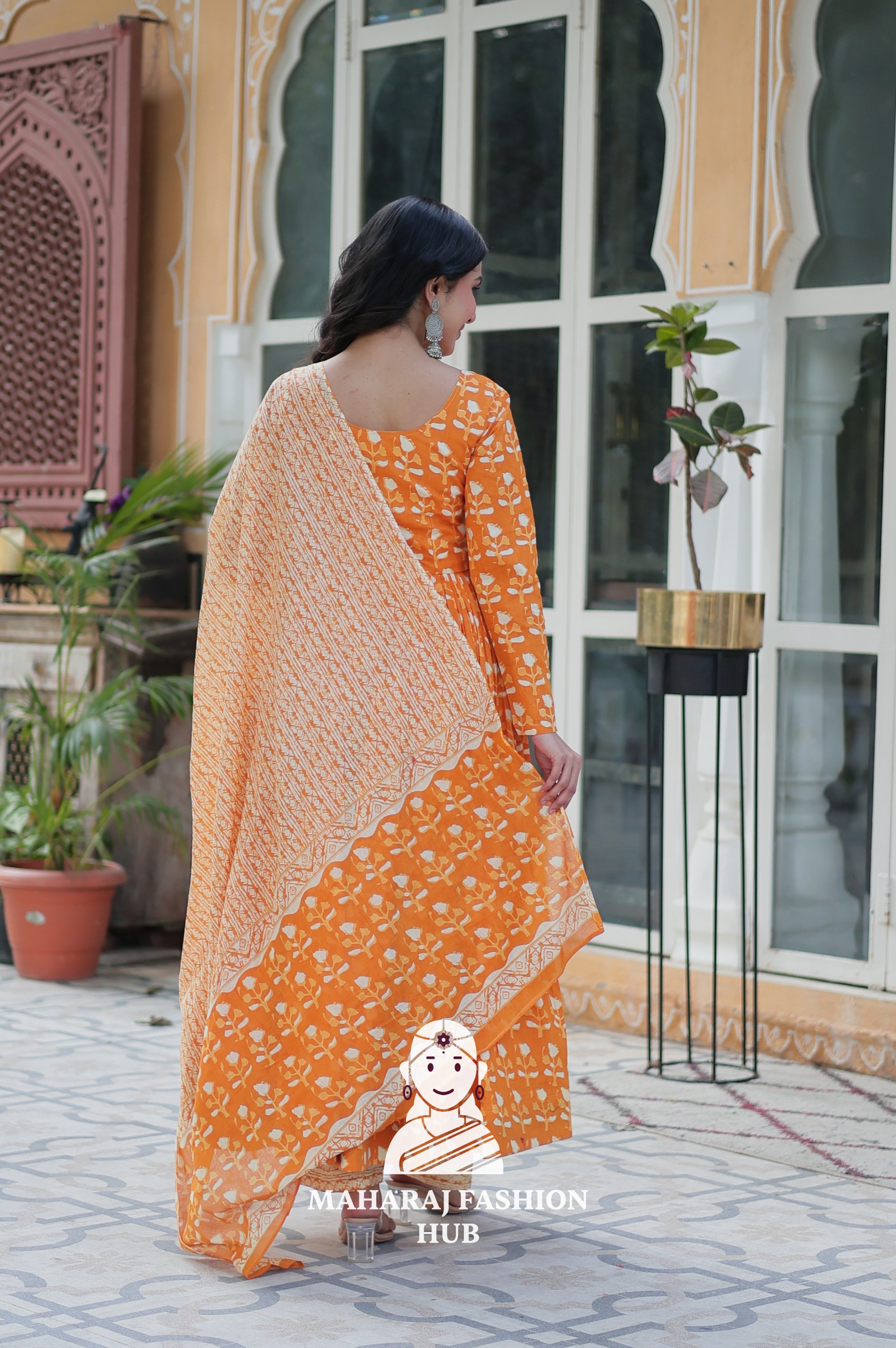 Made from premium pure cotton - Special Designer Gown