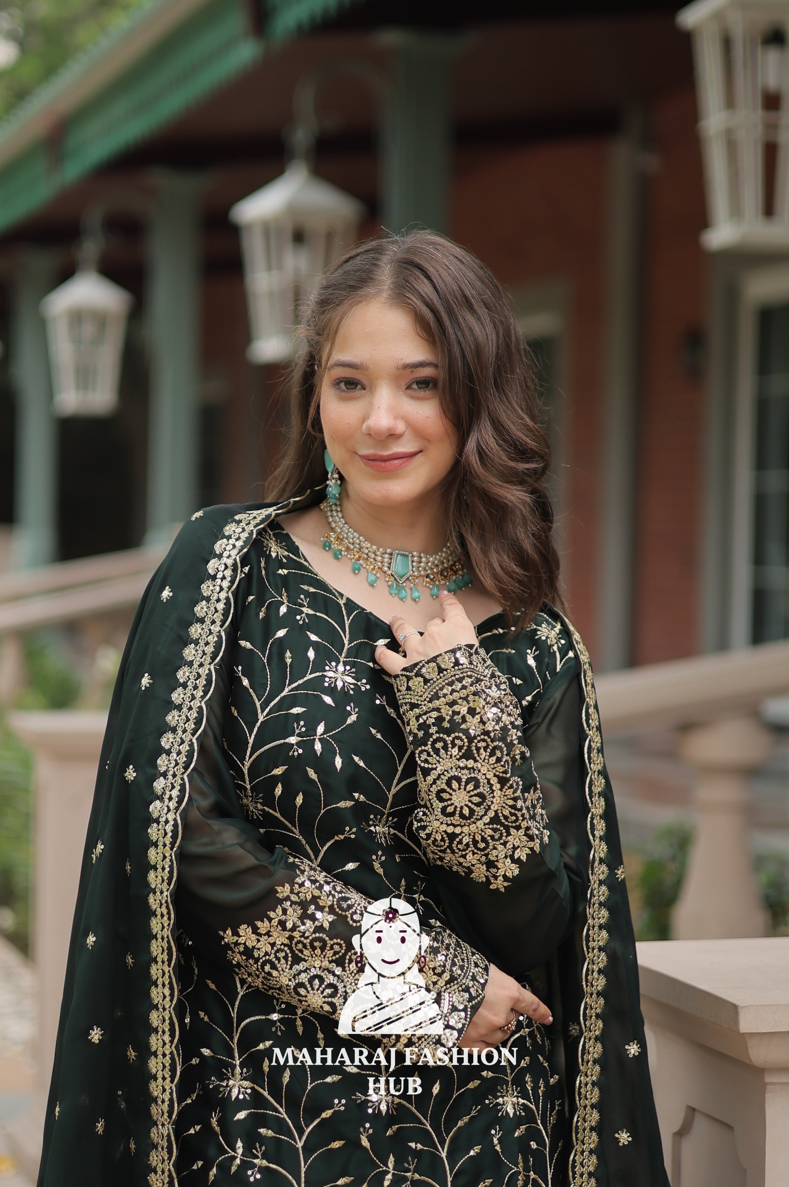 🌺 Luxe in Layers with Rangoli Silk - Special Designer Gown