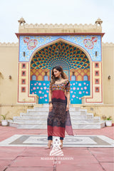 Stylish Printed Rayon Navratri Kurti with Kutchi Work Detailing 🎨💃