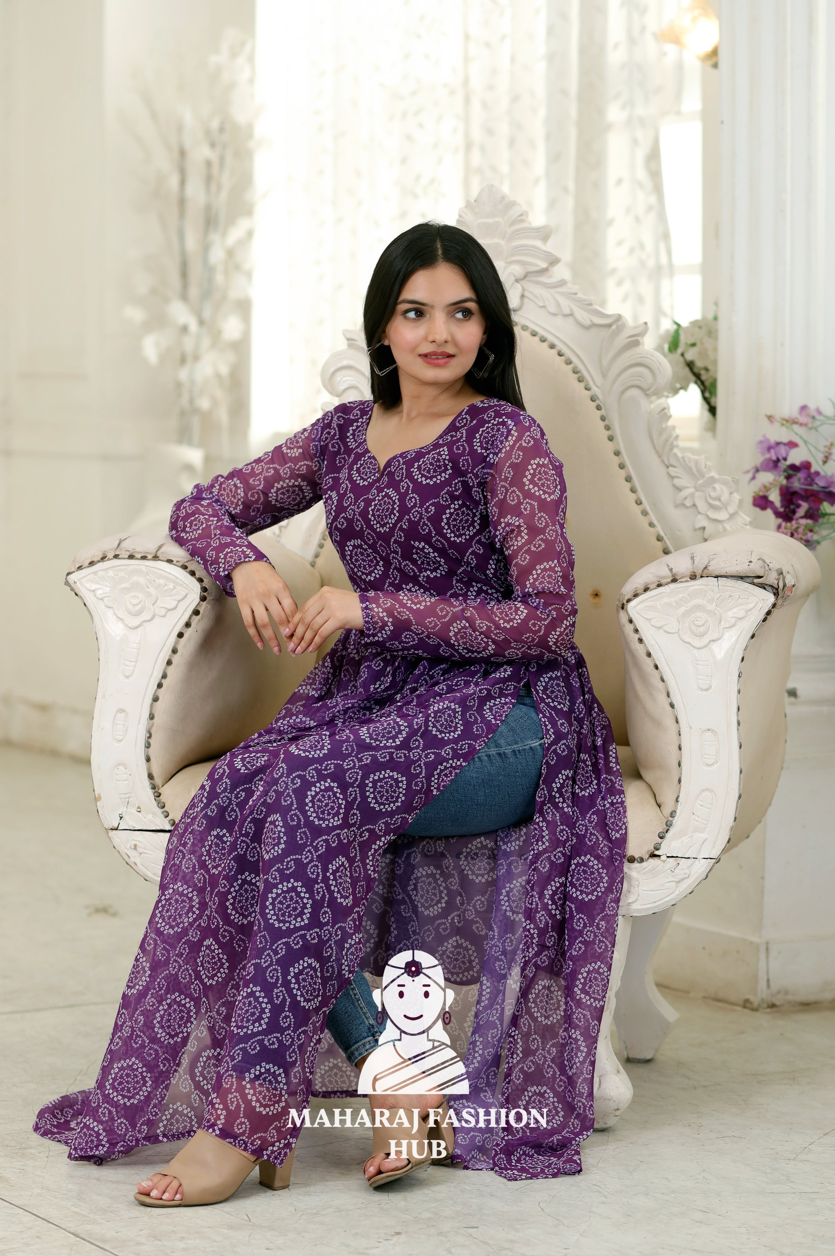 🎨 Colors That Speak Culture – Bandhej Delight!