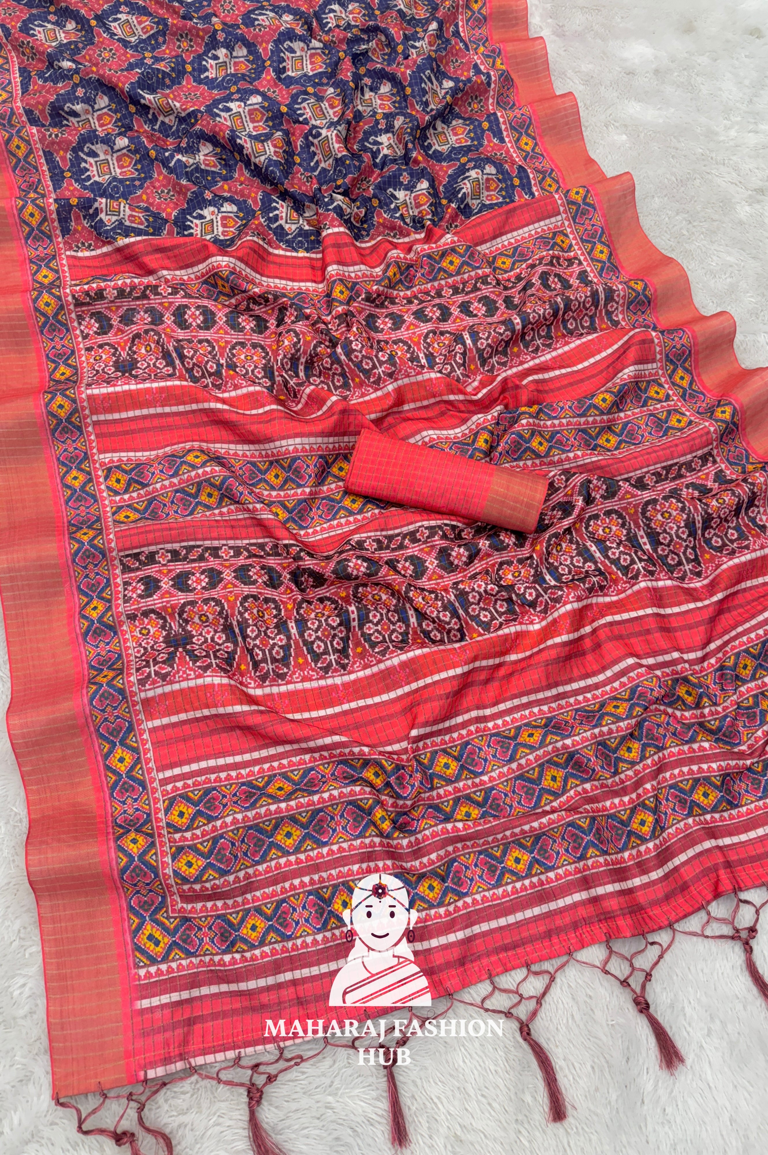 Royal Weave - Golden Mysore Elegance