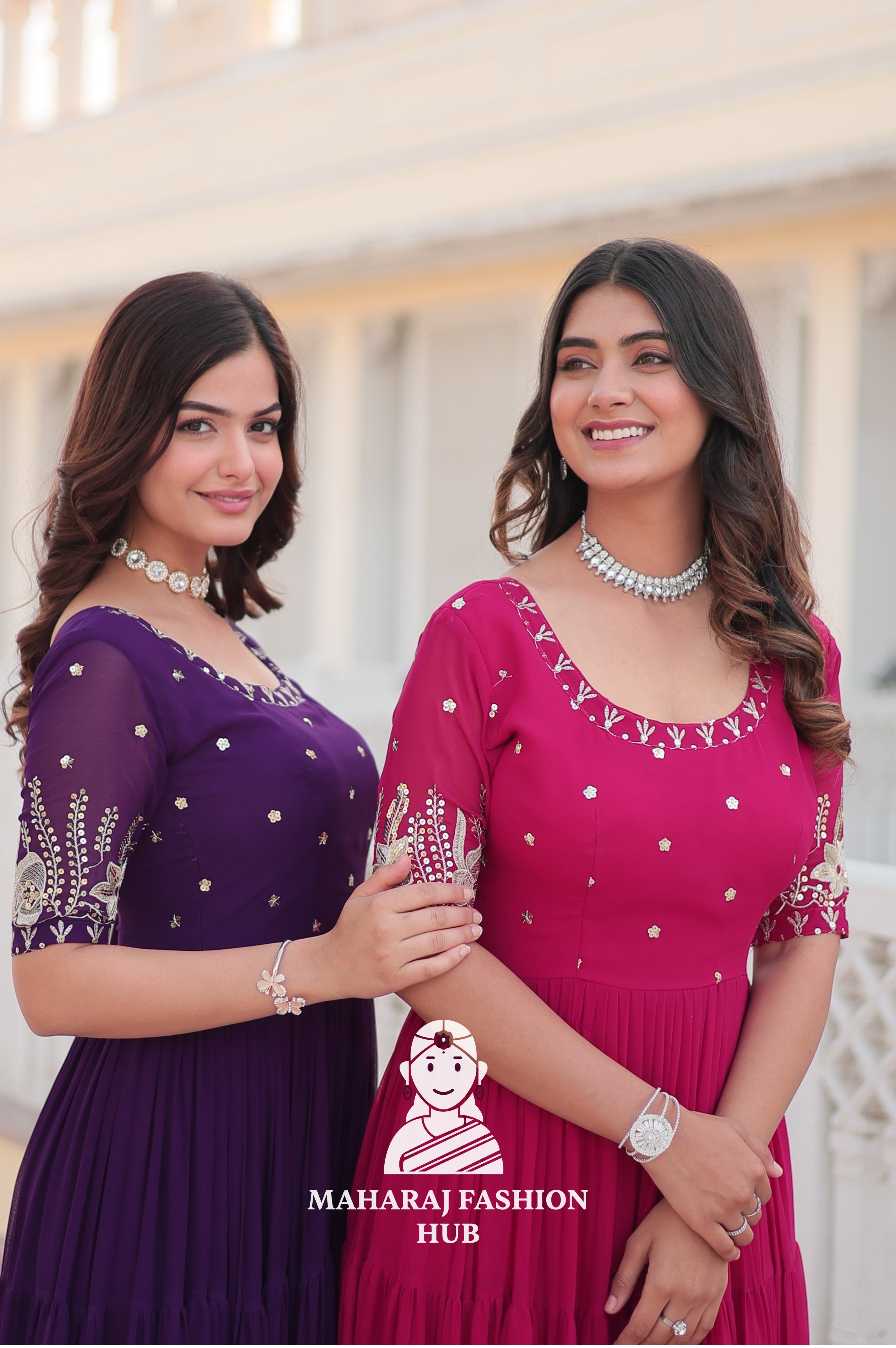 Premium Fabric Perfection Embroidery Zari Sequins-work