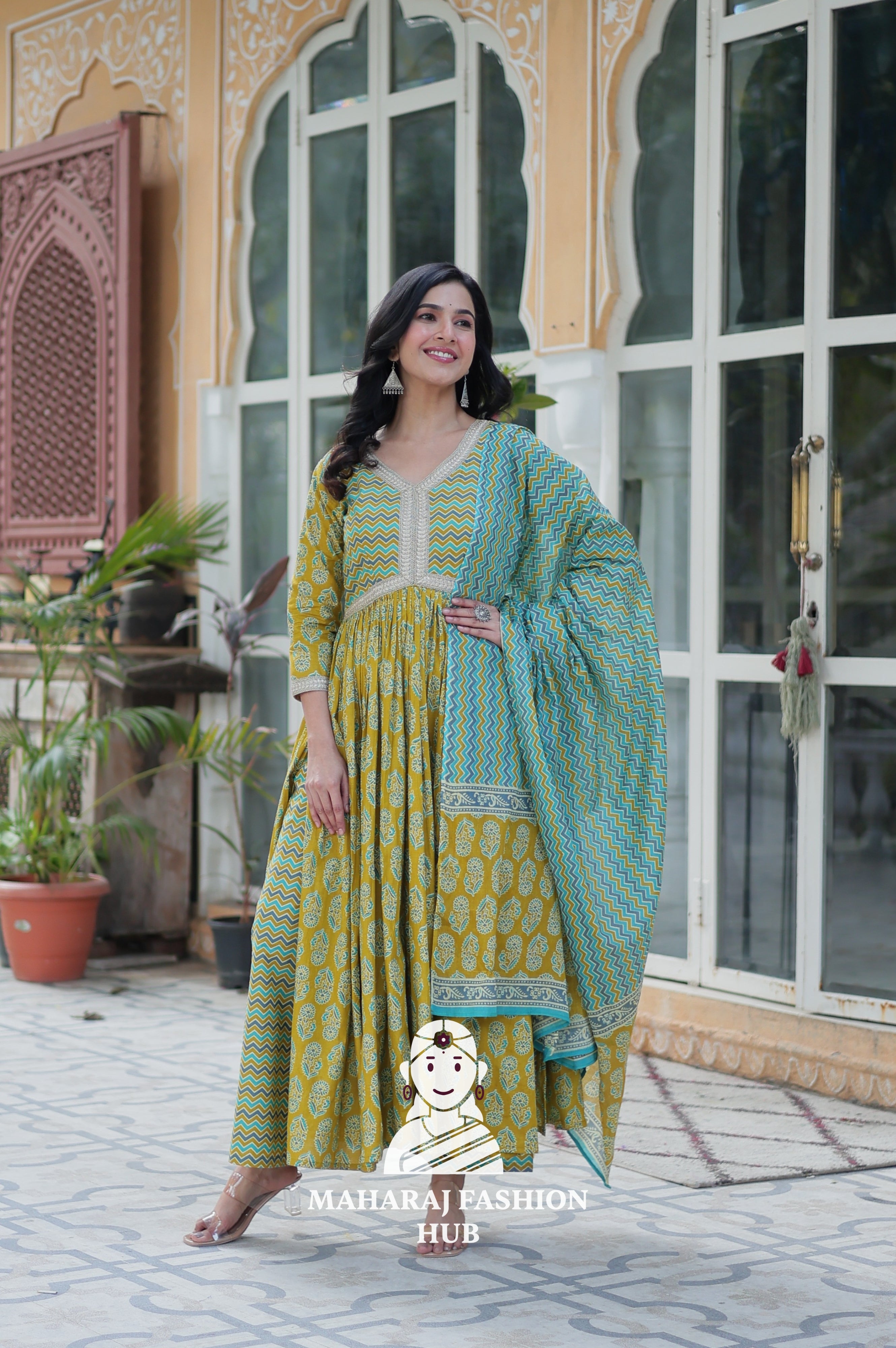 Everyday Comfort Cotton Special Designer Gown Wear