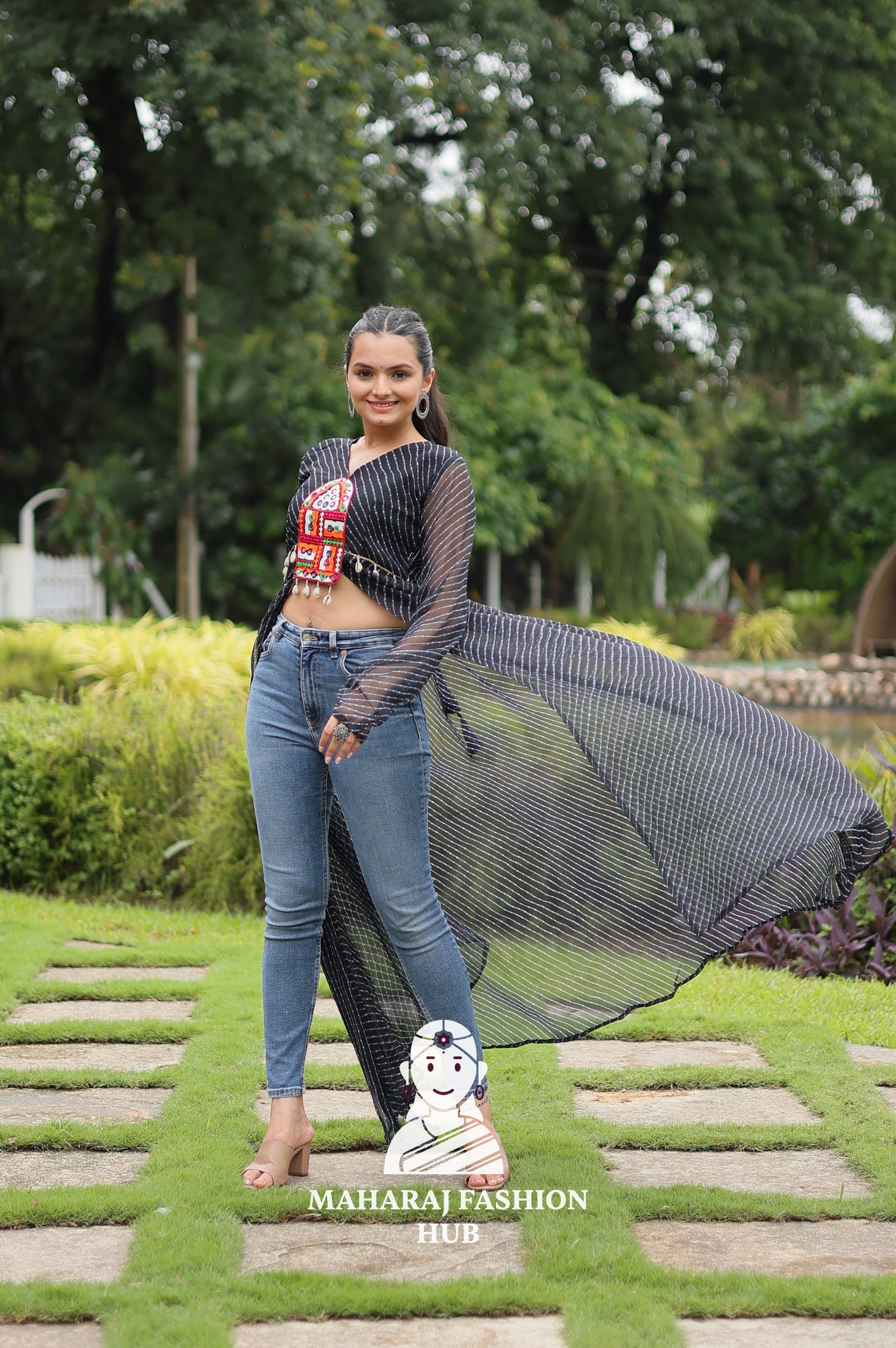 💃 Vibrance Draped in Tradition - Special Designer Gown