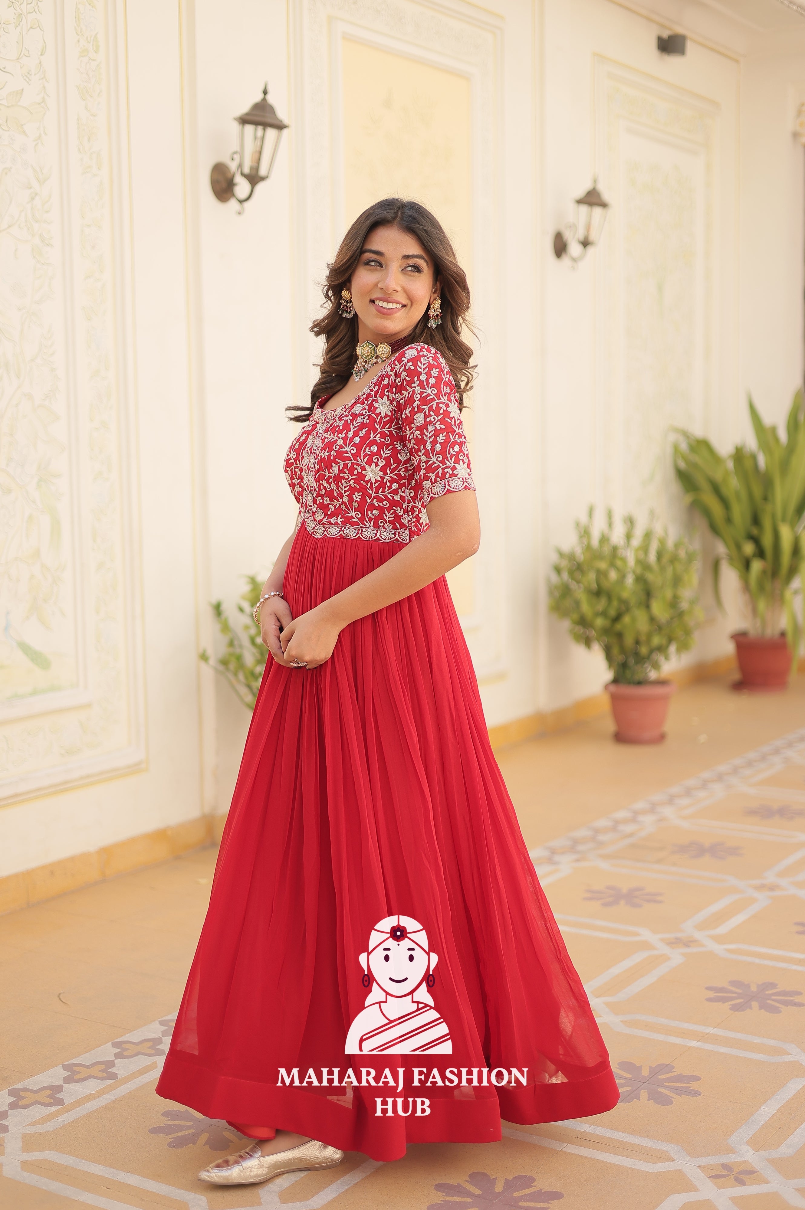 Graceful Fabric Ensemble with Timeless Aesthetic