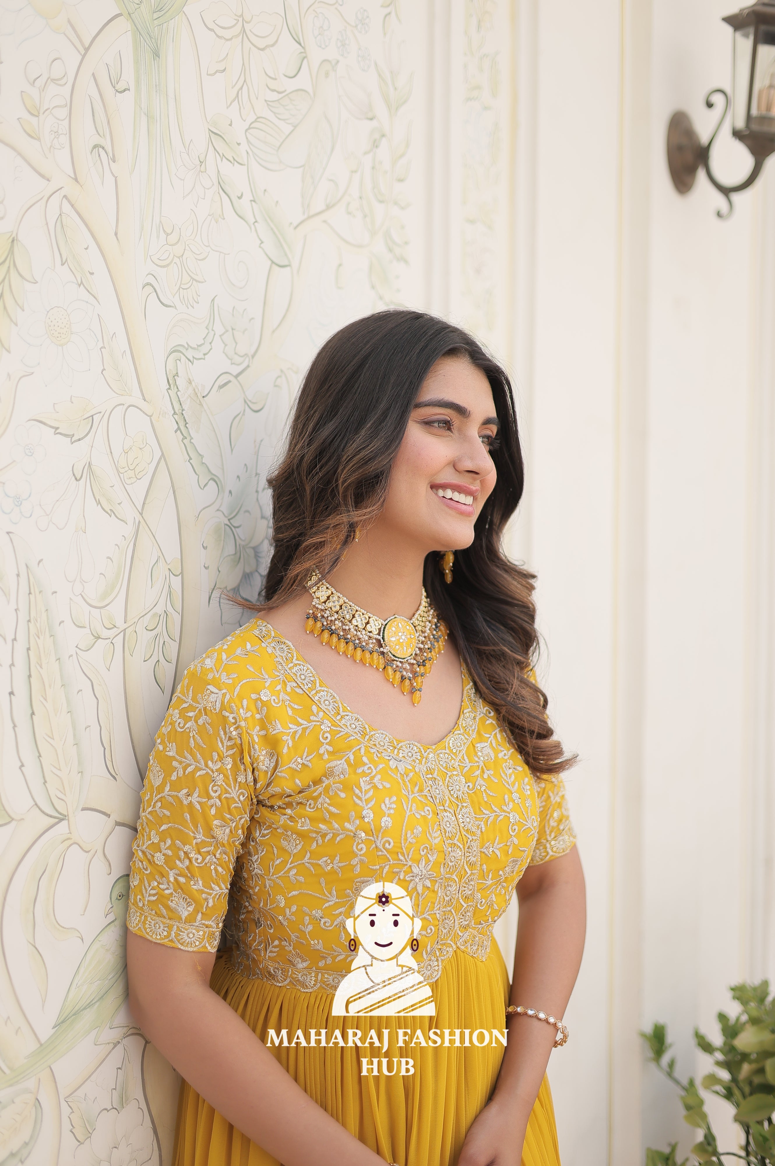 Fabric Fantasy Design with Stunning Party Flair - Special Designer Gown