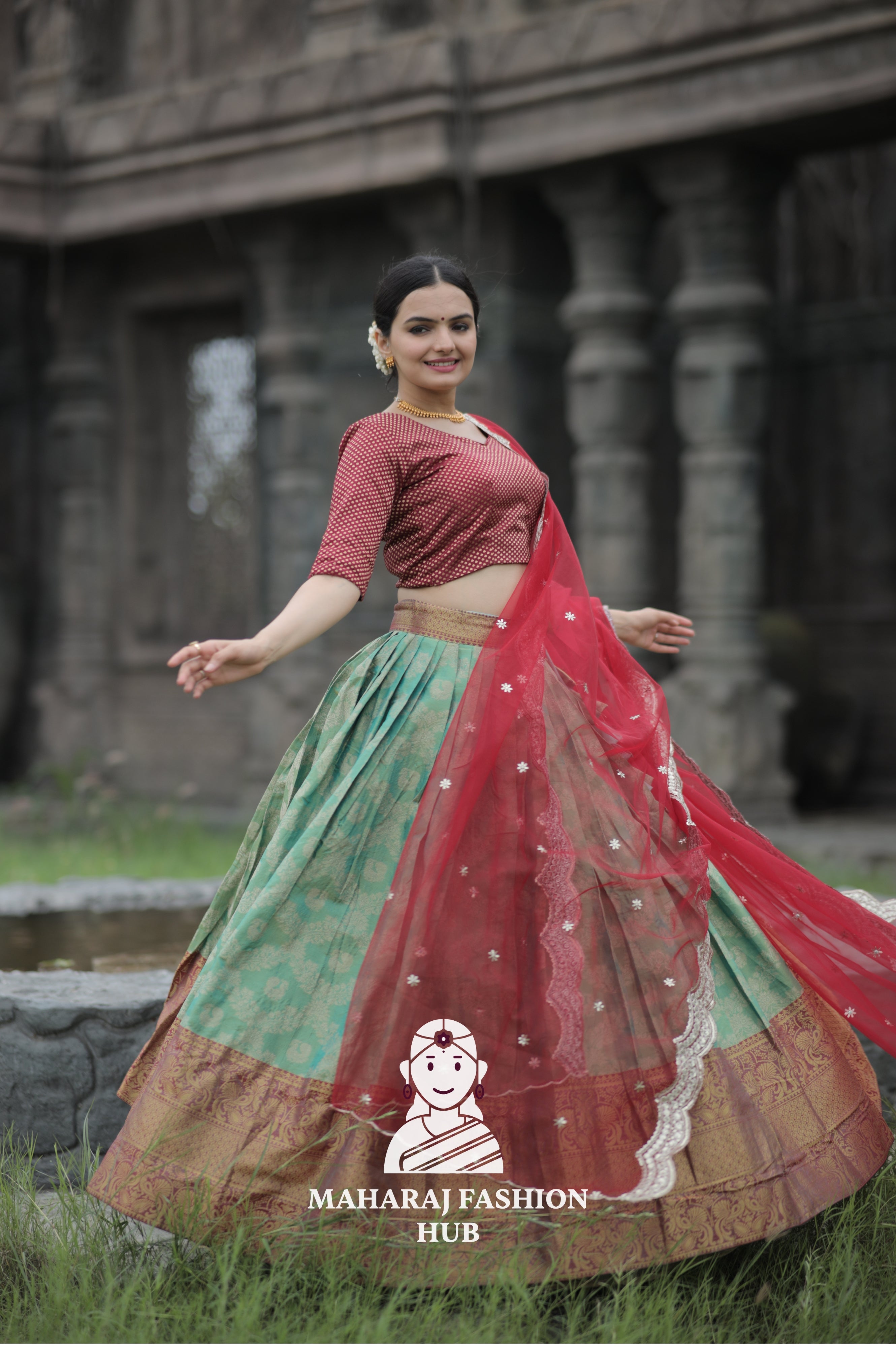 🌼 Onam Special Elegance – Traditional-Inspired Lehenga Choli Collections with a Festive Flair for the Modern Woman 💫