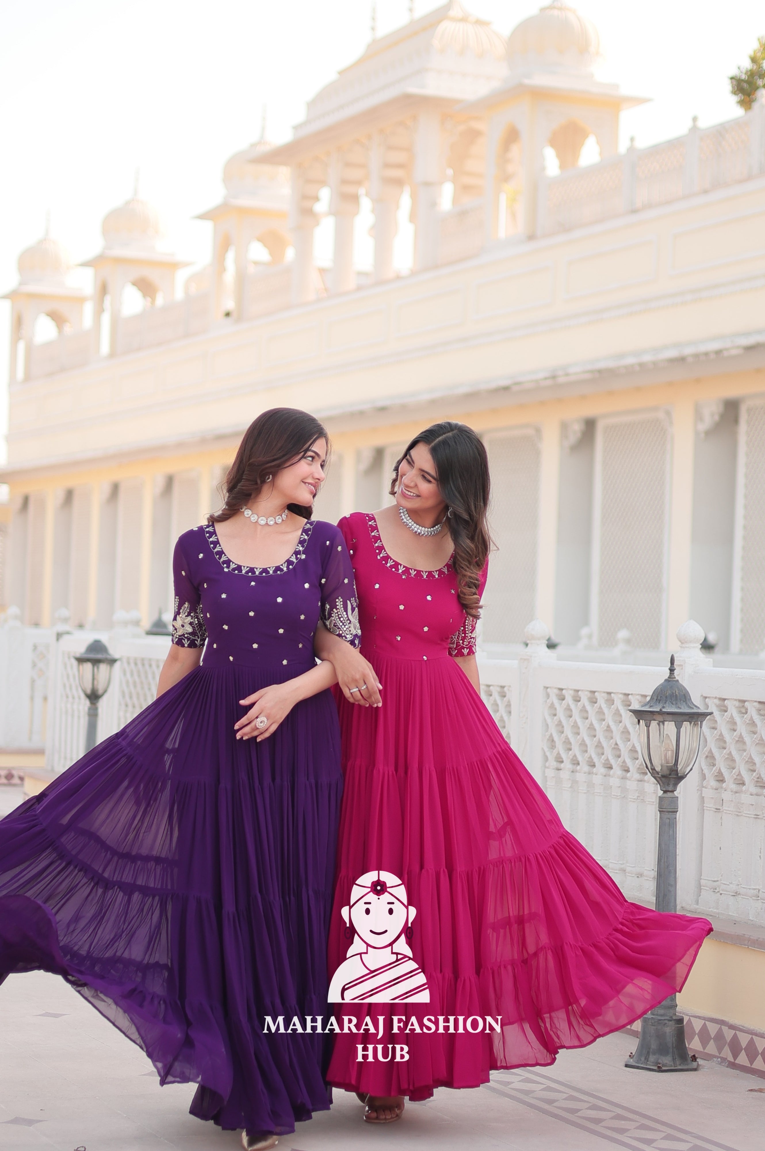 Premium Fabric Perfection Embroidery Zari Sequins-work