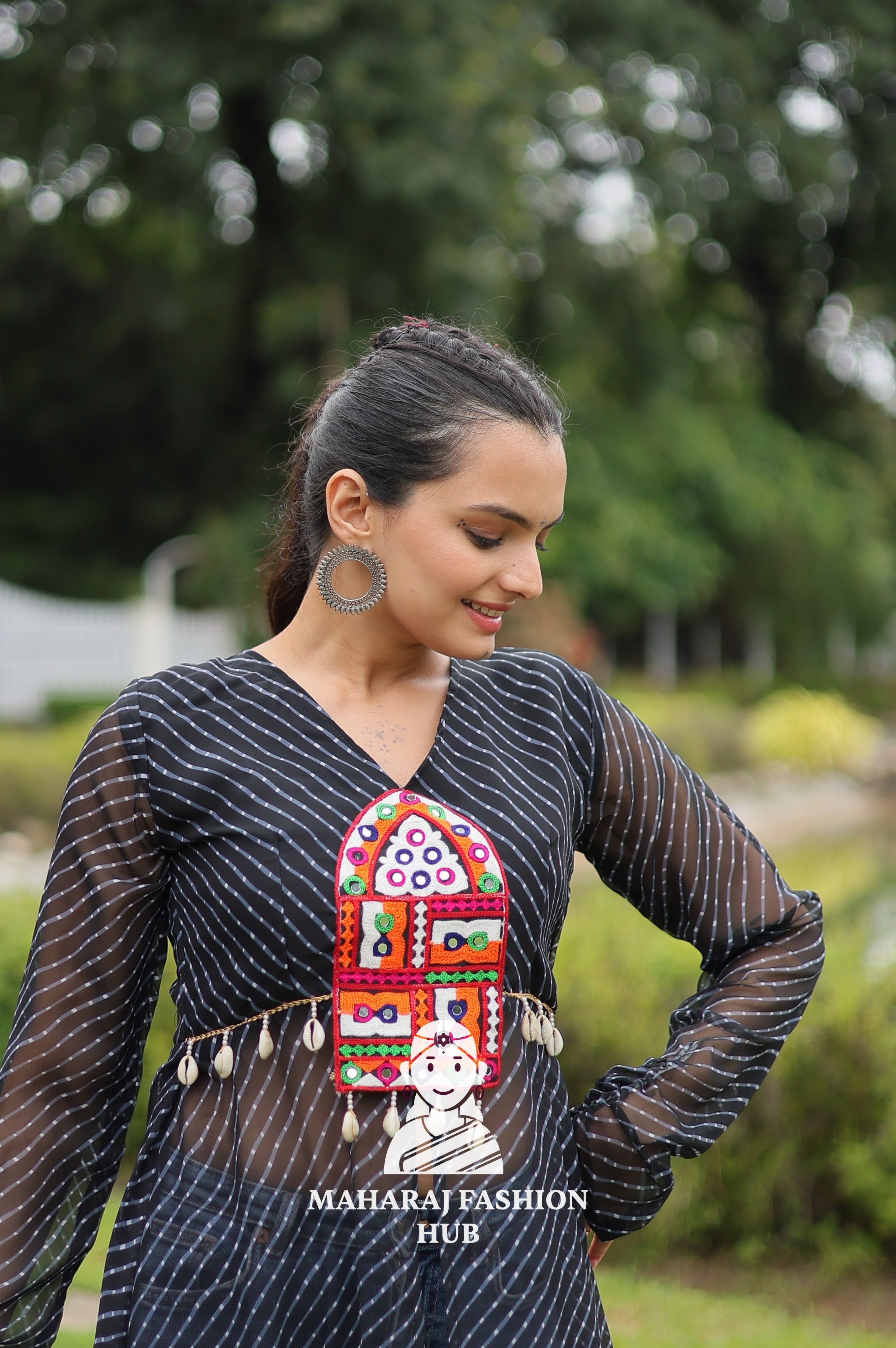 💃 Vibrance Draped in Tradition - Special Designer Gown