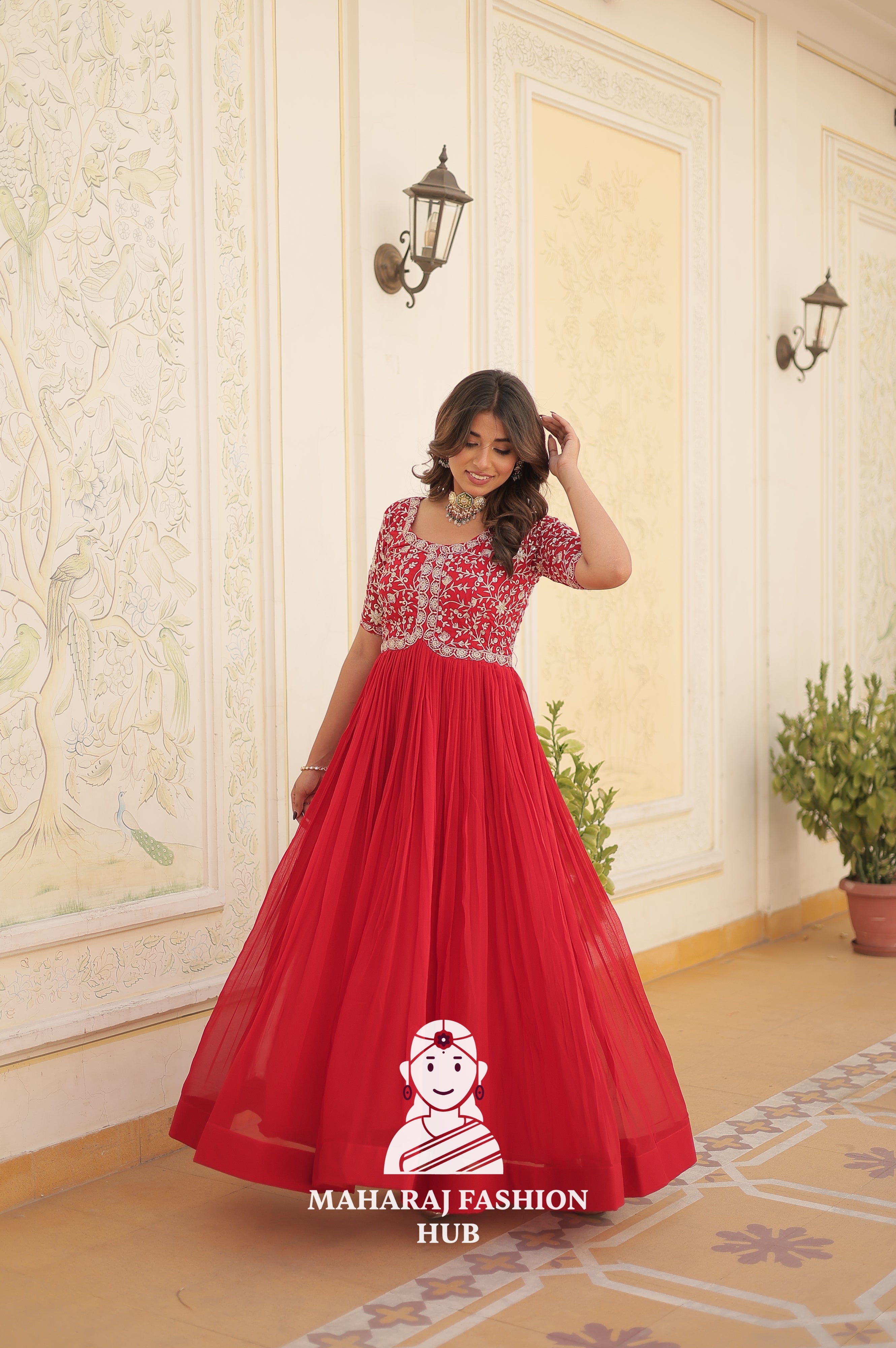 Graceful Fabric Ensemble with Timeless Aesthetic