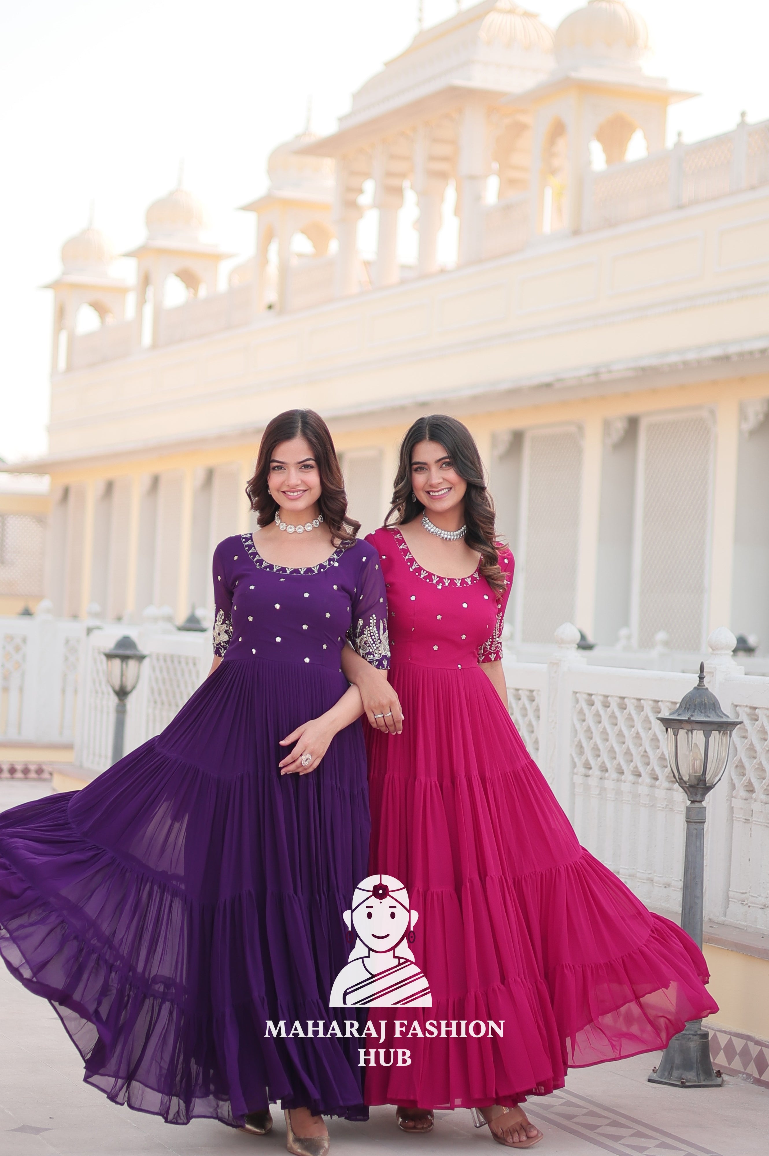 Premium Fabric Perfection Embroidery Zari Sequins-work