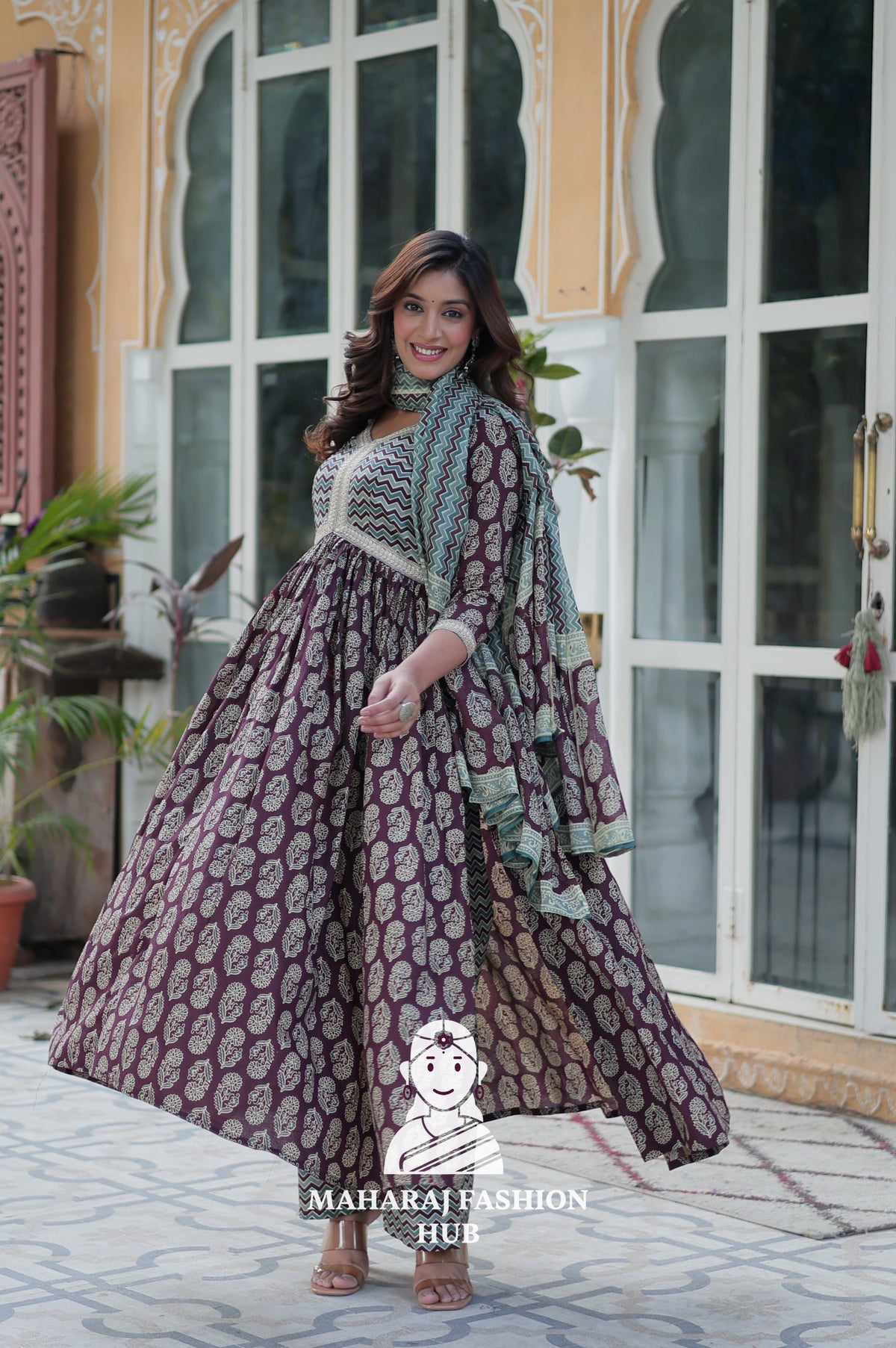 Everyday Comfort Cotton Special Designer Gown Wear