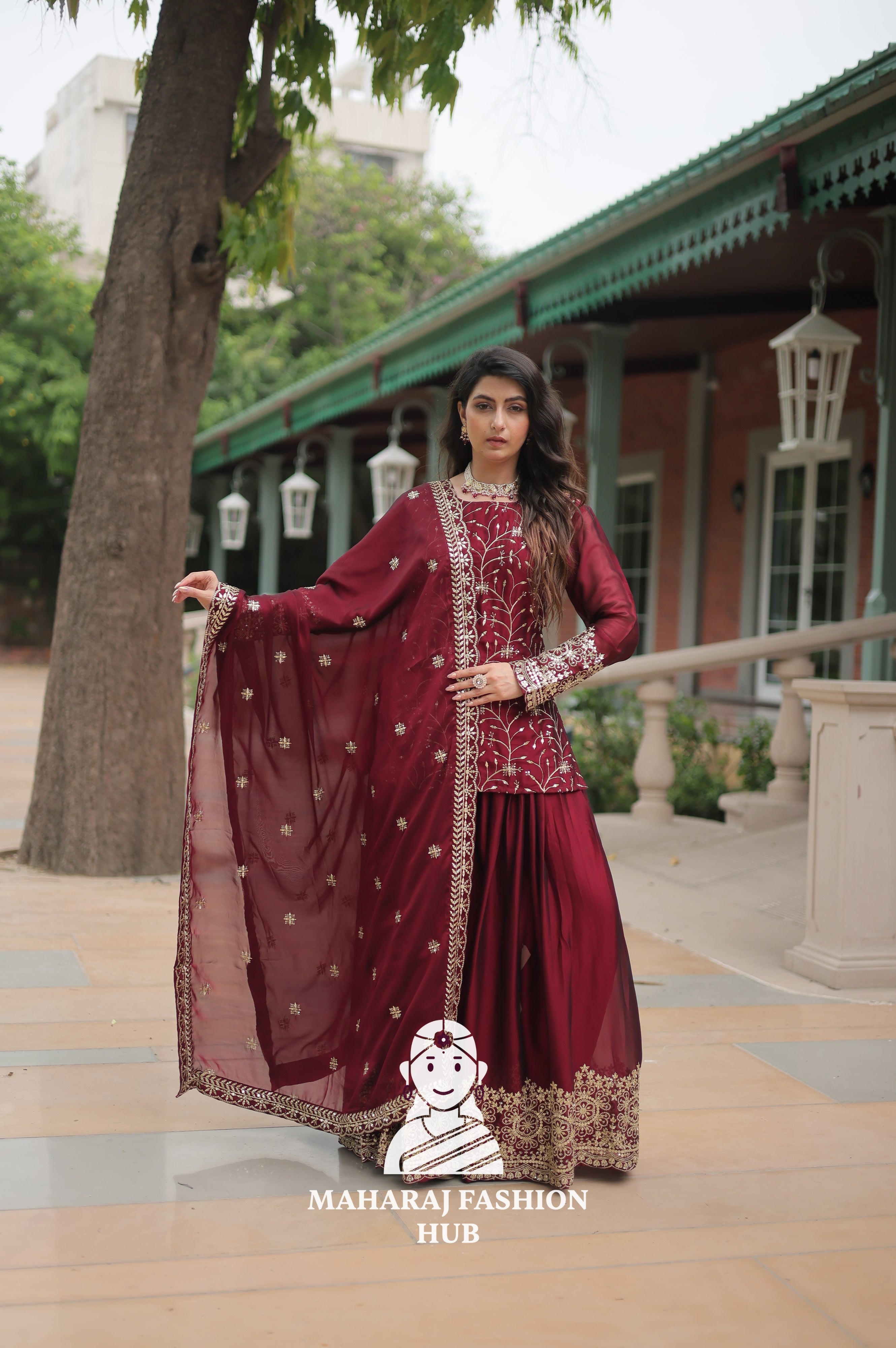 🌺 Luxe in Layers with Rangoli Silk - Special Designer Gown