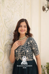 Premium Fabric Finish for Elegant Night - Special Designer Gown