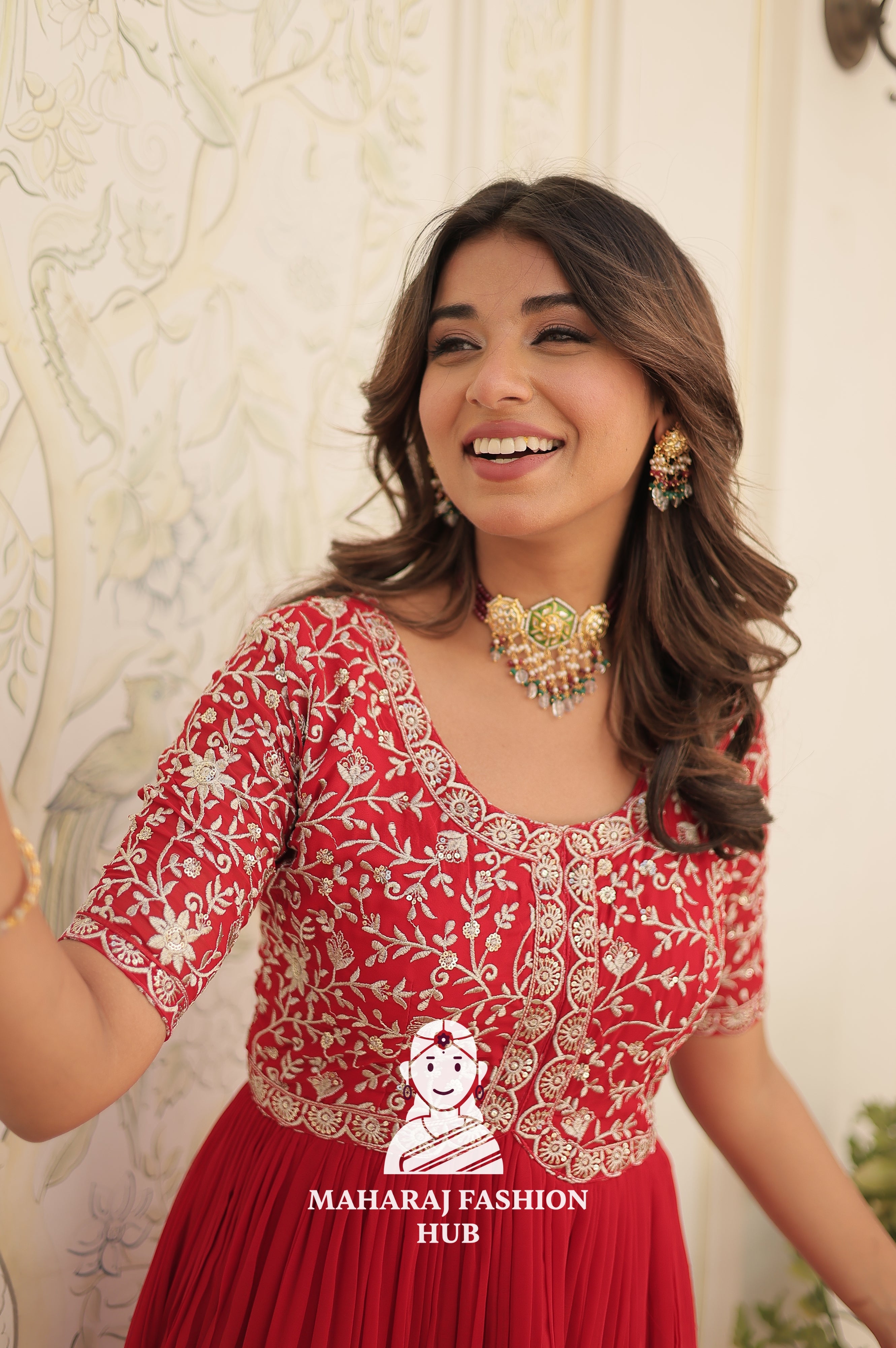 Graceful Fabric Ensemble with Timeless Aesthetic