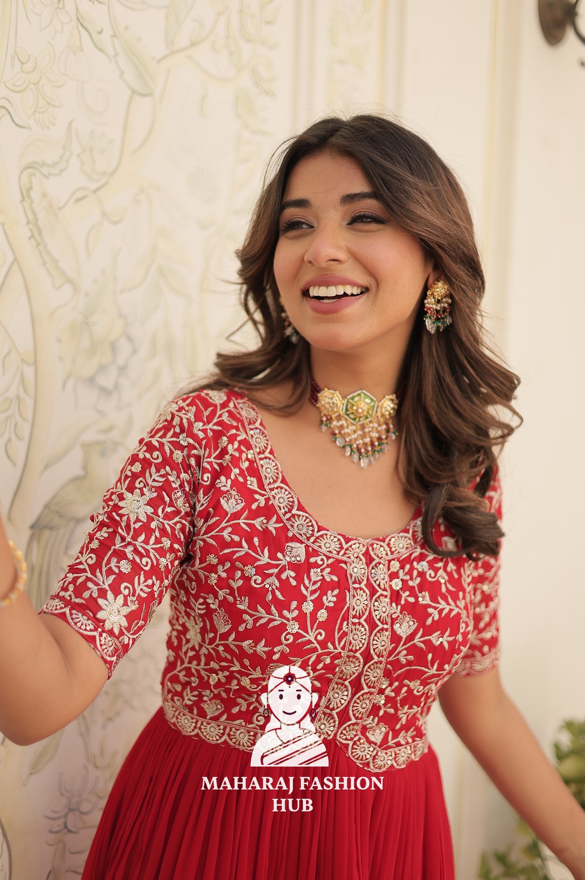 Graceful Fabric Ensemble with Timeless Aesthetic