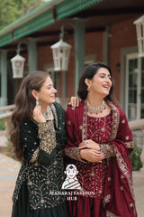 🧵 Threaded Beauty in Silk Finish - Combo Offer Gown