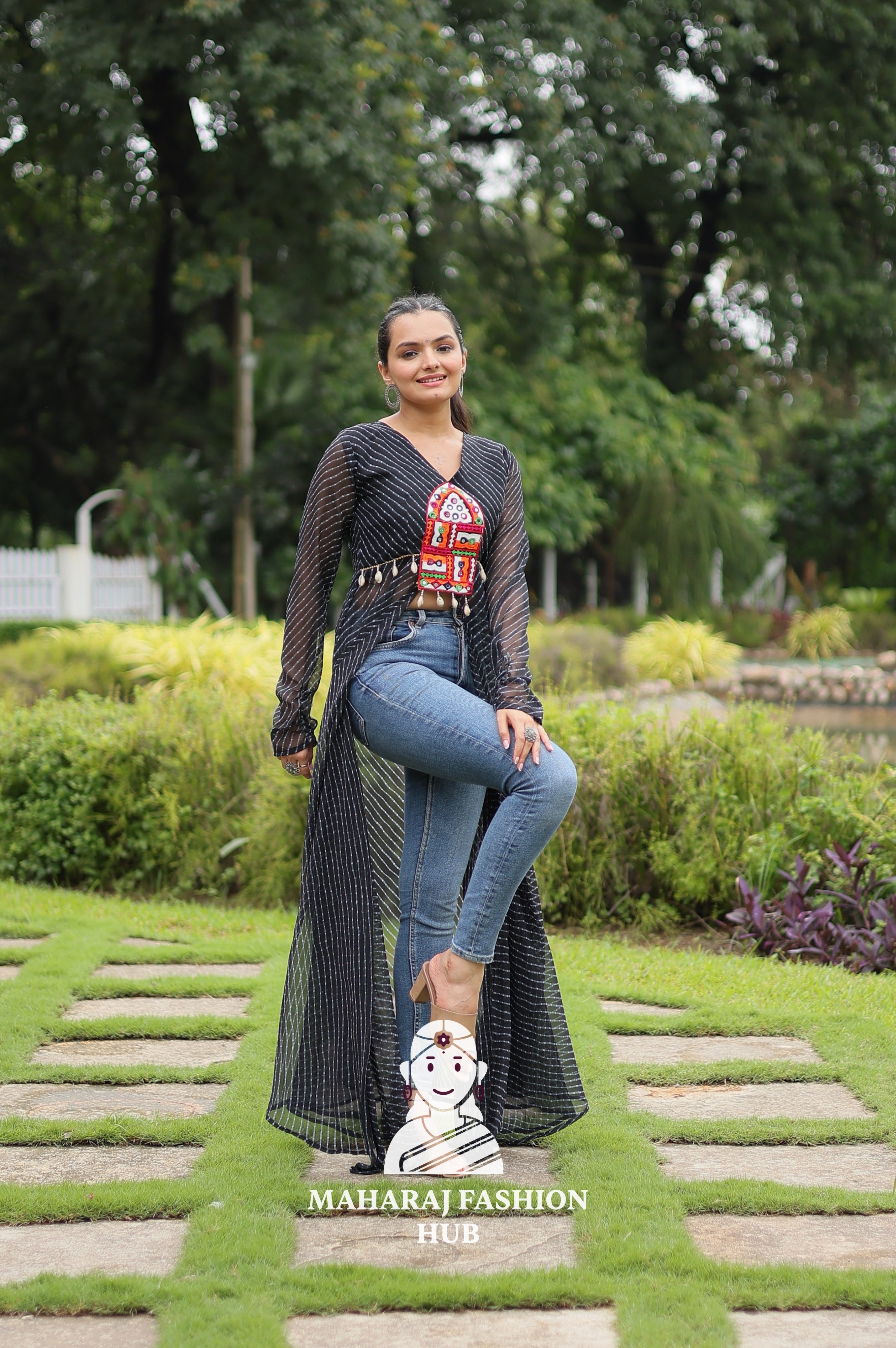 💃 Vibrance Draped in Tradition - Special Designer Gown
