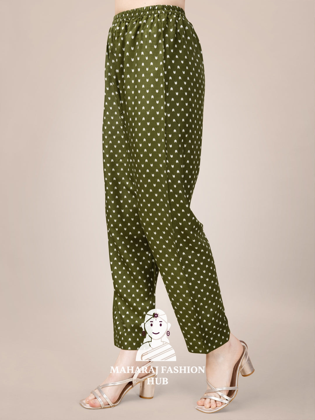 Maharaj Fashion Hub Women's Elegant Kurti Pant Dupatta Set