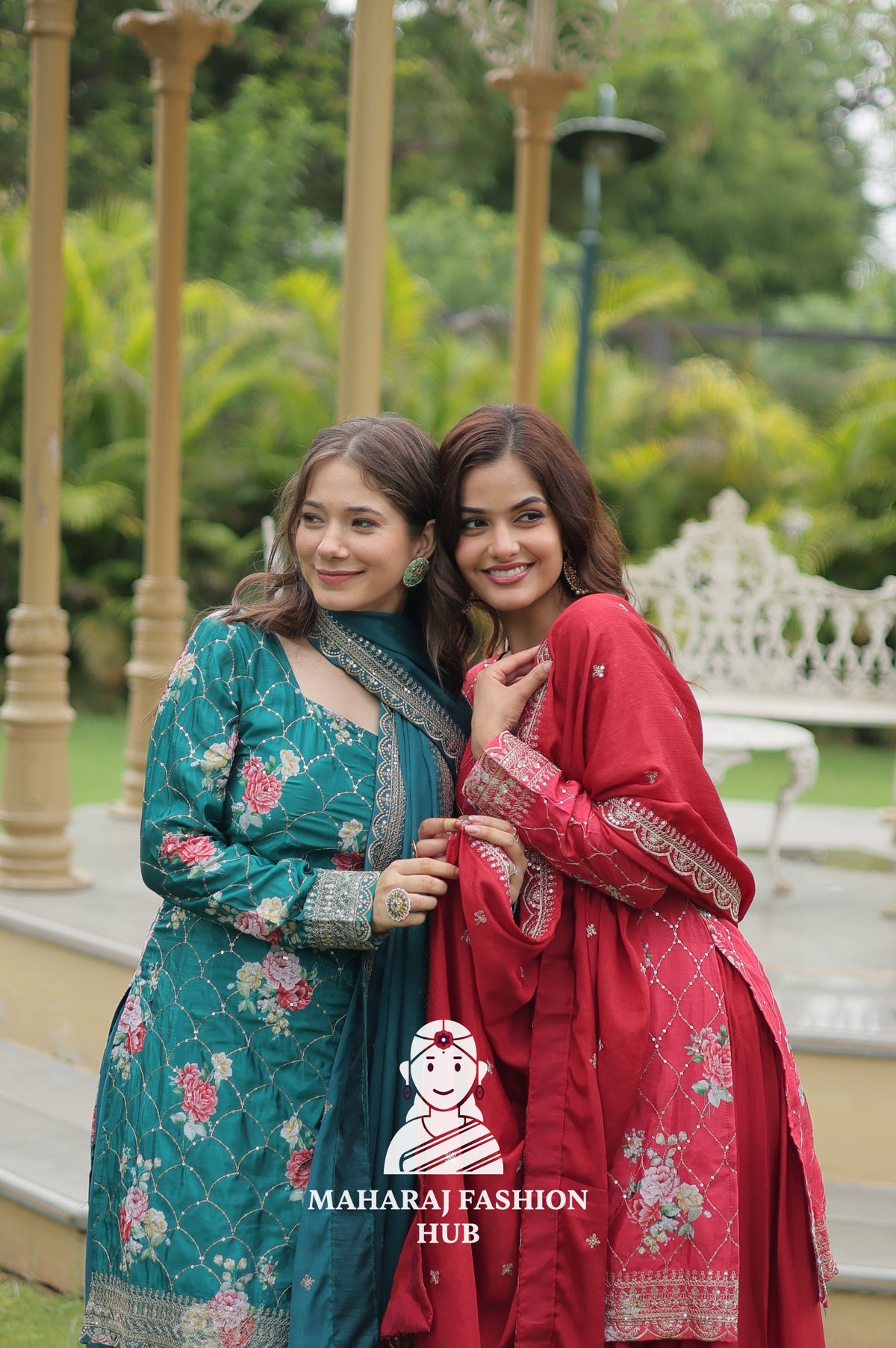🌺 Embroidered Magic in Every Thread - Special Designer Gown