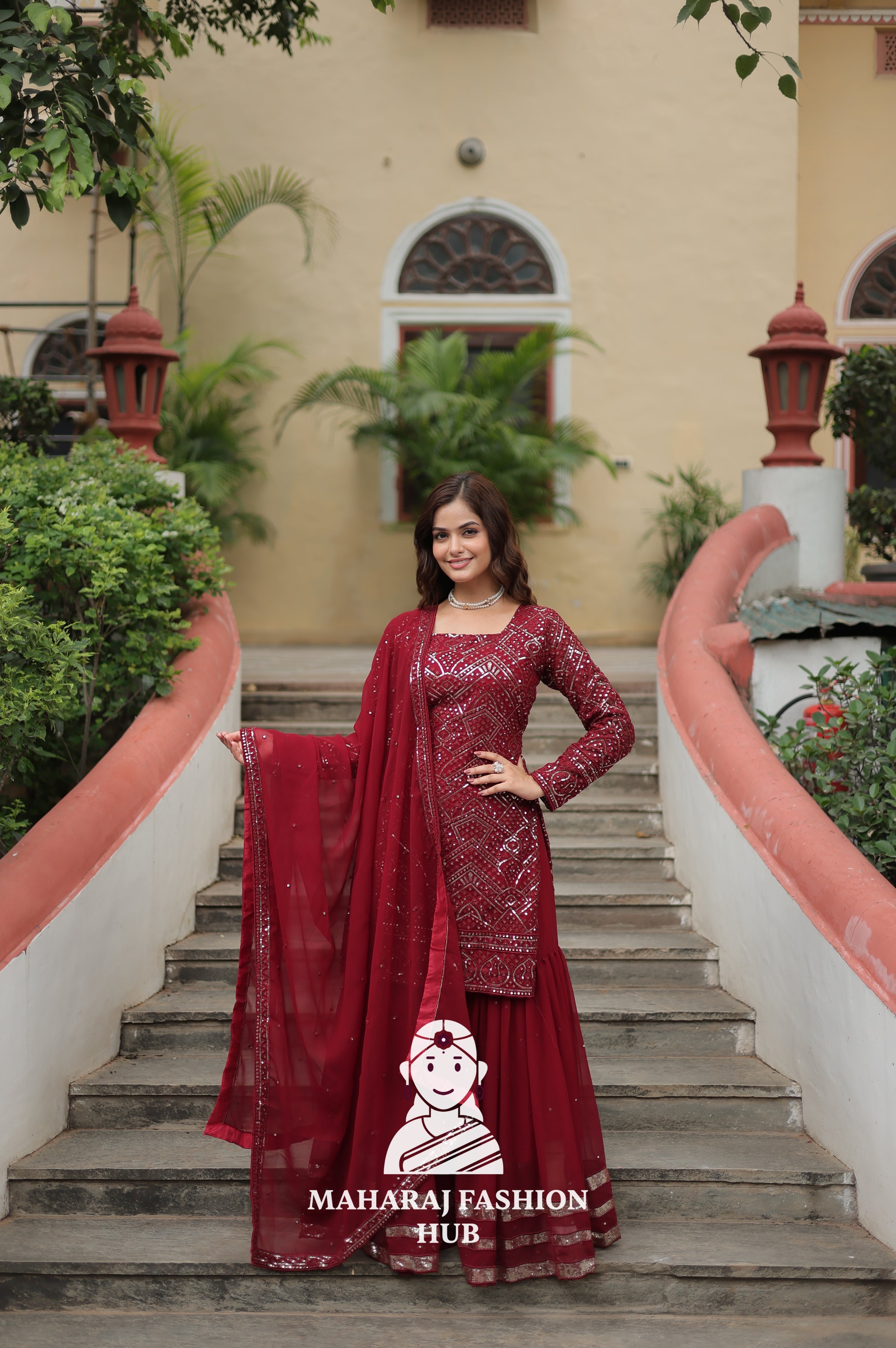 💫 Three-Piece Set - Special Designer Gown