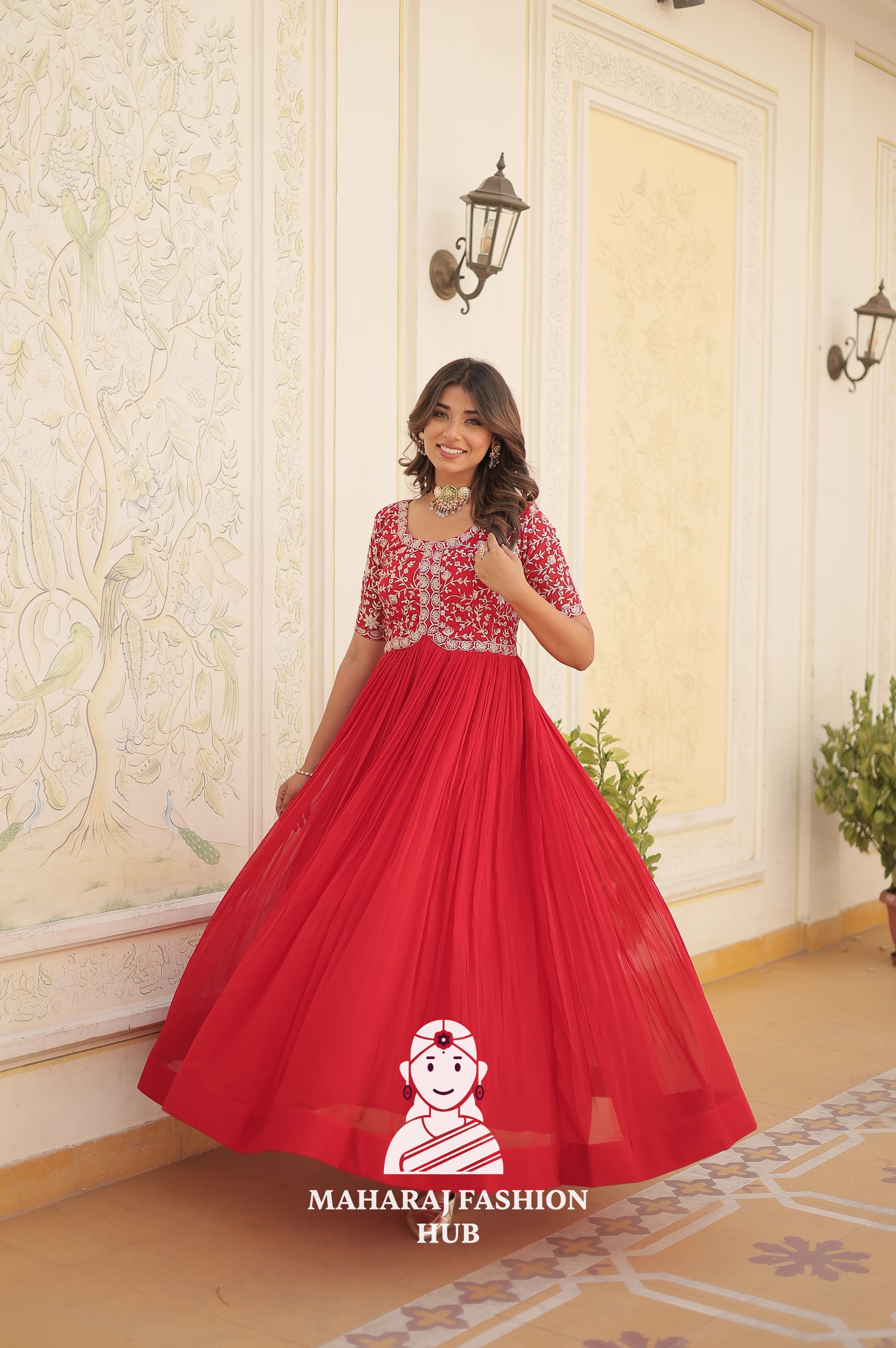 Graceful Fabric Ensemble with Timeless Aesthetic