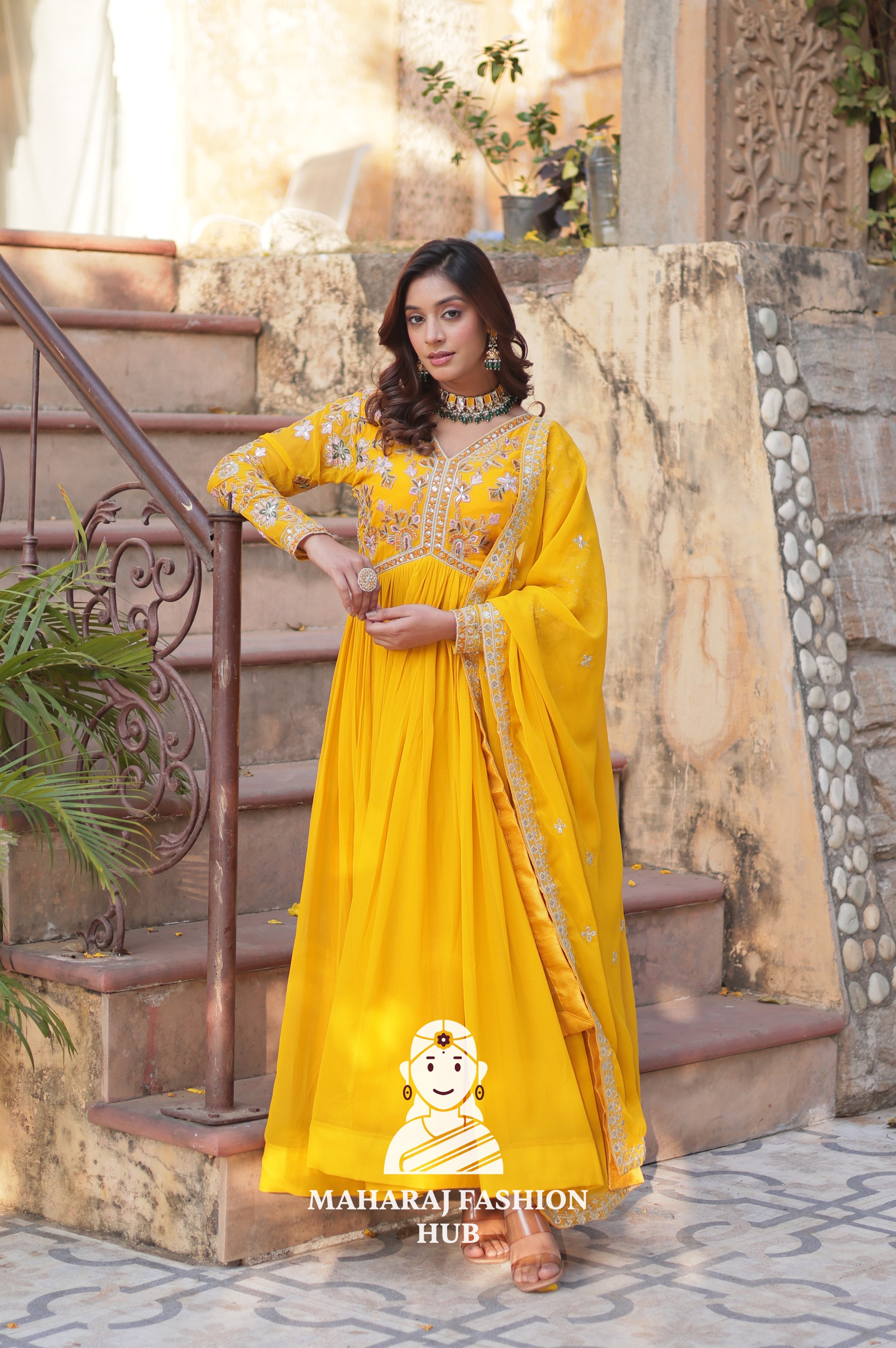 🪡 Cotton-Lined Faux Blooming Set with Sequin Detailing