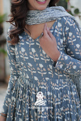 Pure Cotton Elegance in Every Thread - Special Designer Gown