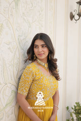 Premium Fabric Finish for Elegant - Special Designer Gown