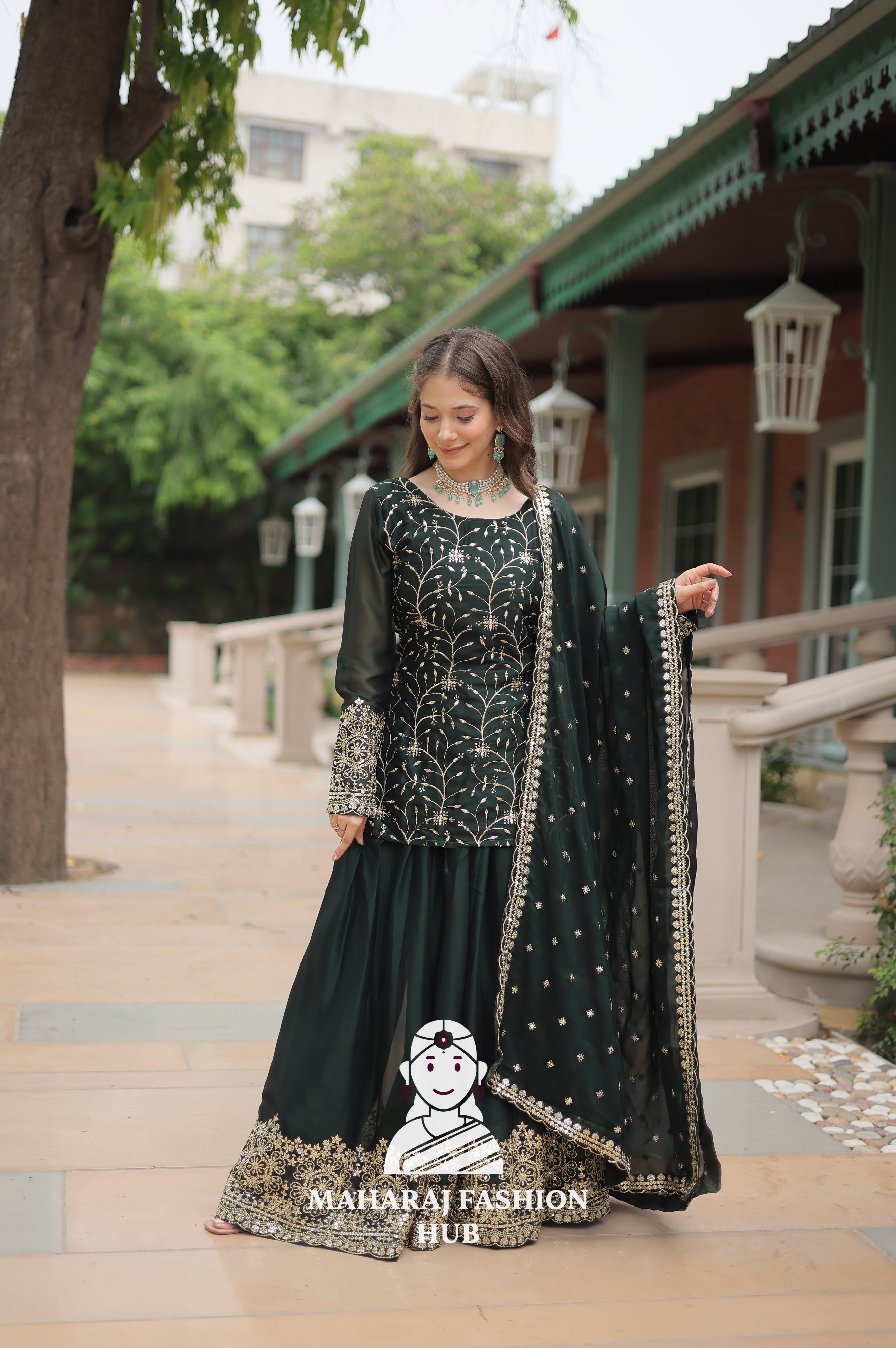 🌺 Luxe in Layers with Rangoli Silk - Special Designer Gown