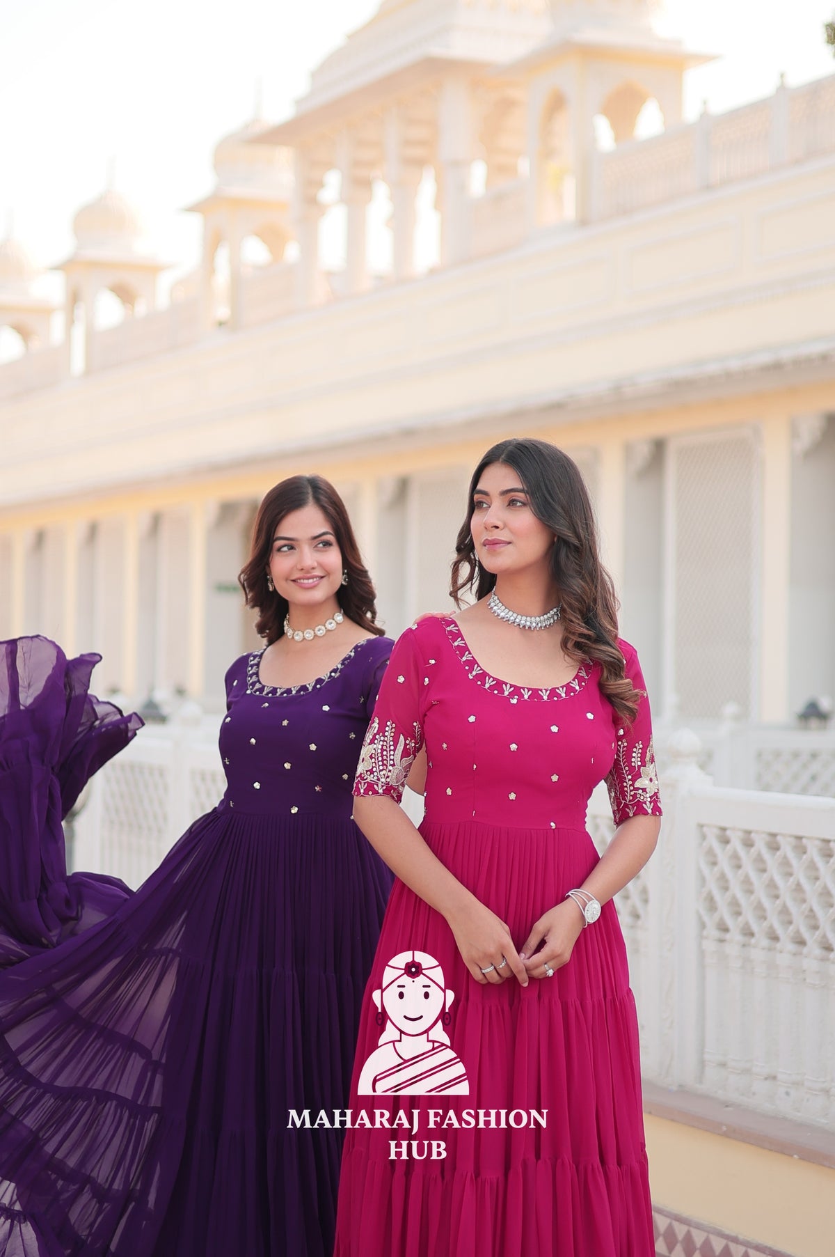 Premium Fabric Perfection Embroidery Zari Sequins-work