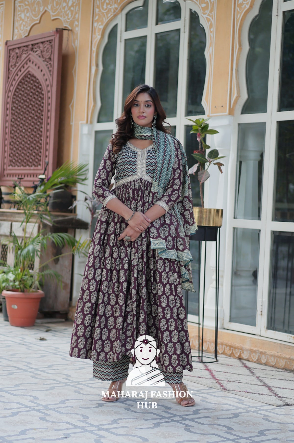Everyday Comfort Cotton Special Designer Gown Wear
