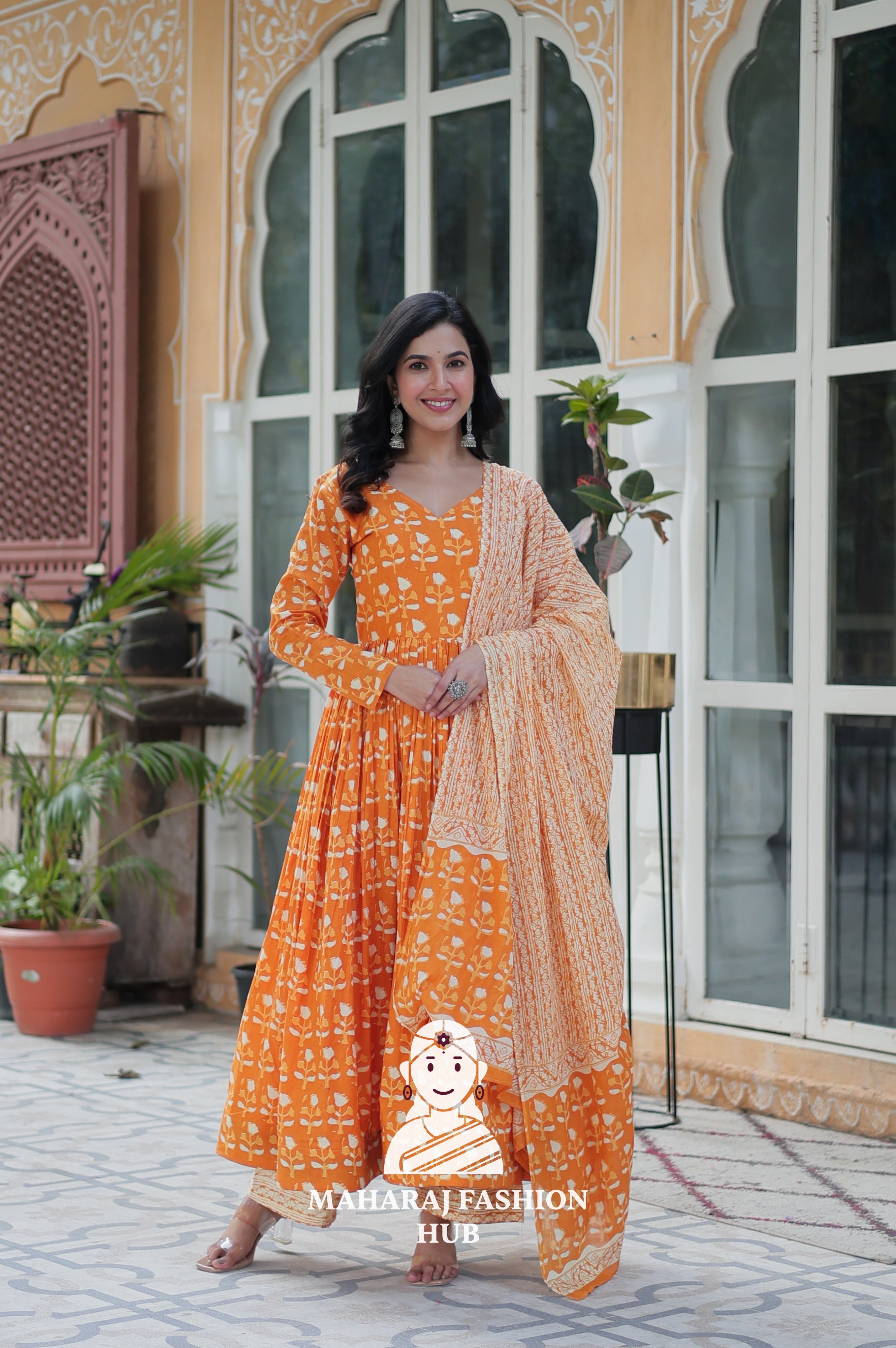 Made from premium pure cotton - Special Designer Gown