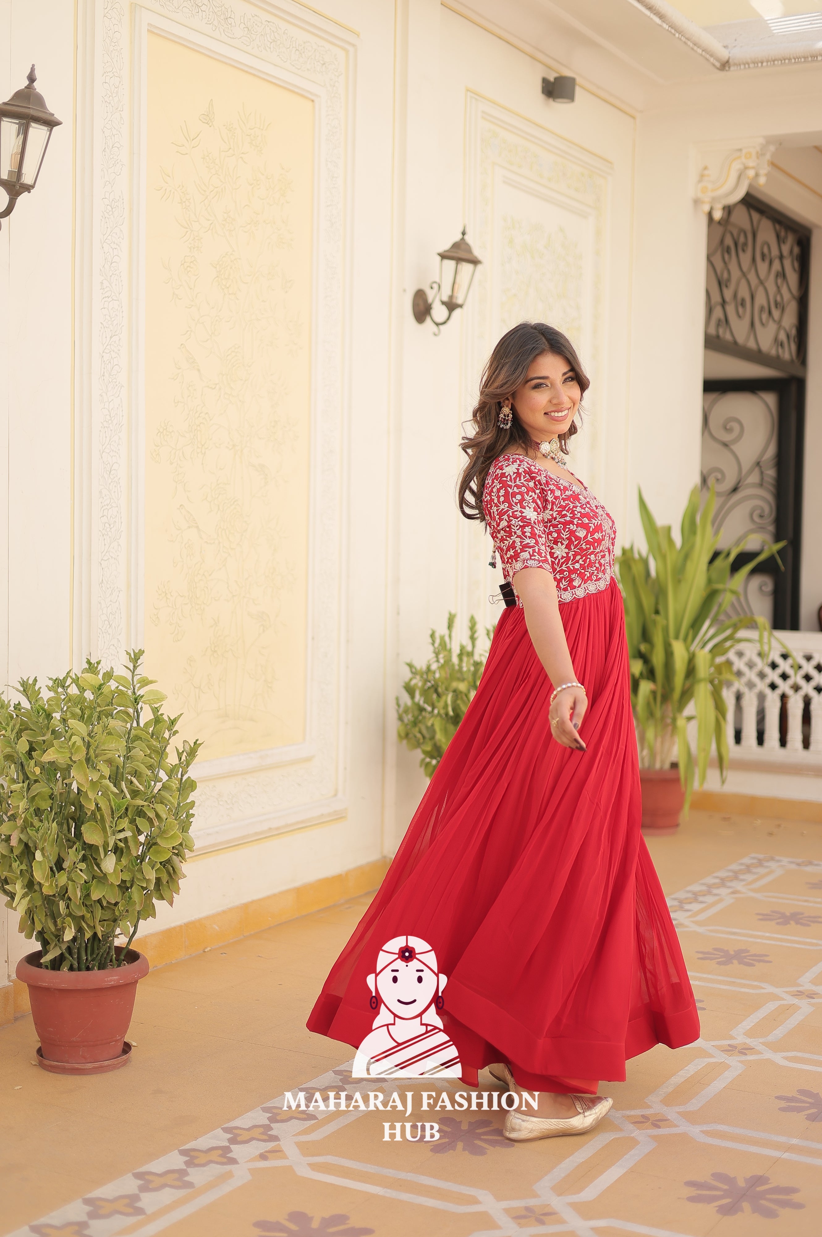 Graceful Fabric Ensemble with Timeless Aesthetic