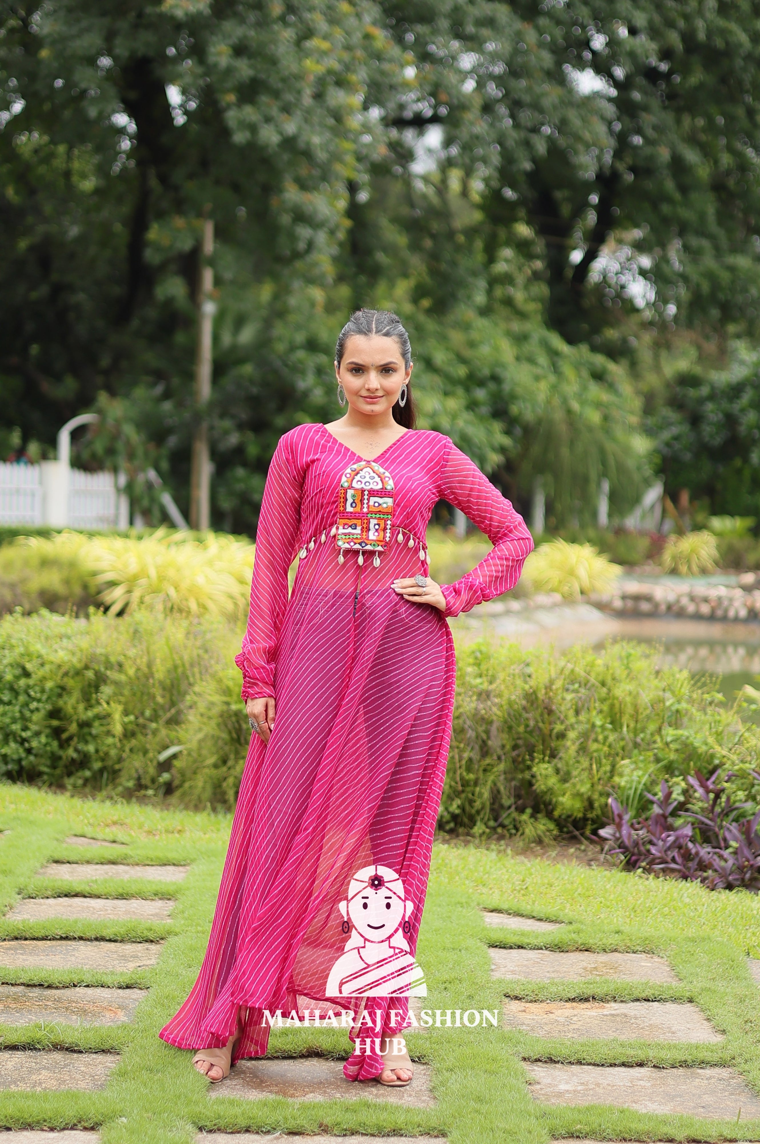 ✨ Comfort with a Heritage Touch - Special Designer Gown