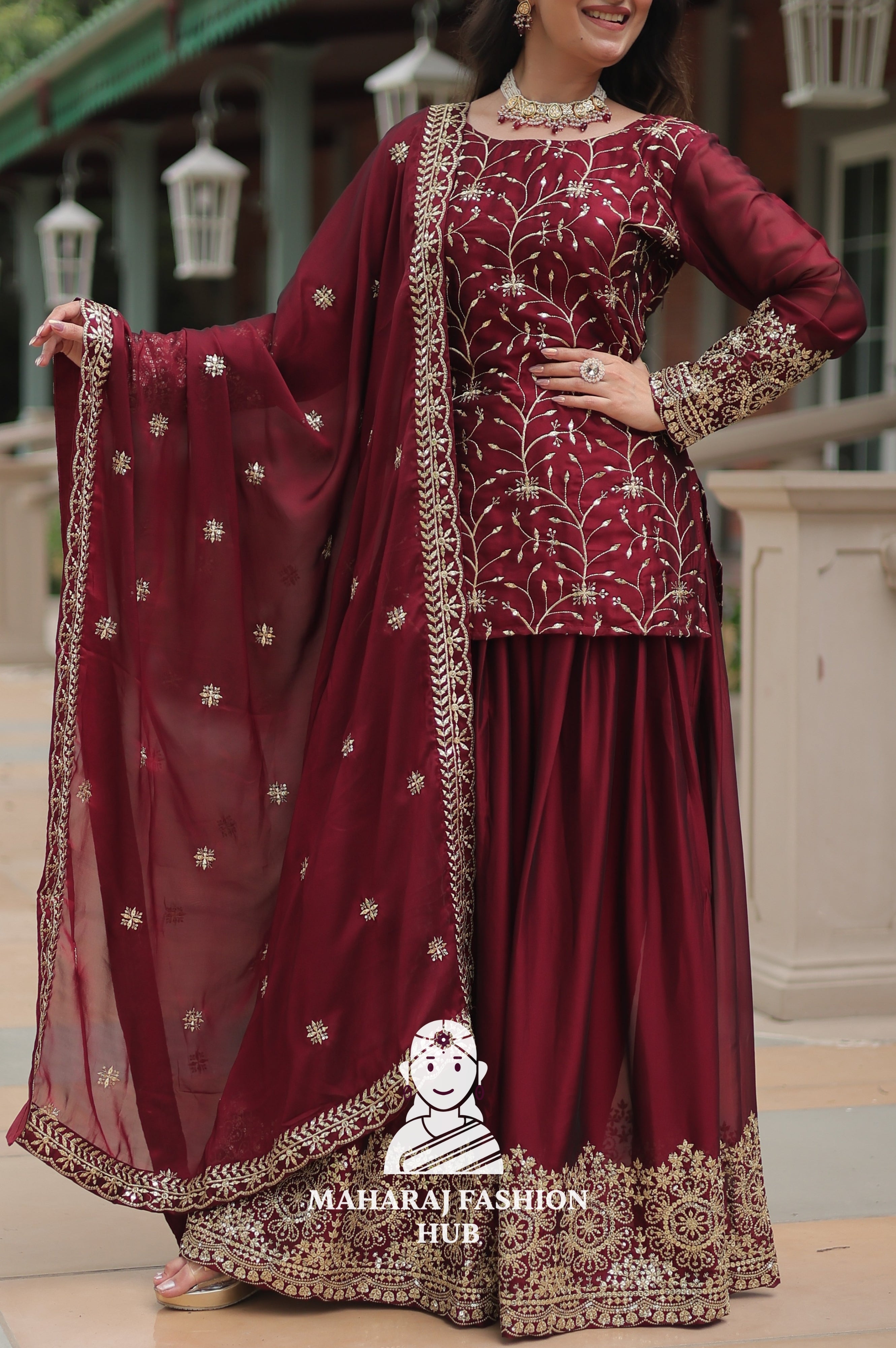 🌺 Luxe in Layers with Rangoli Silk - Special Designer Gown