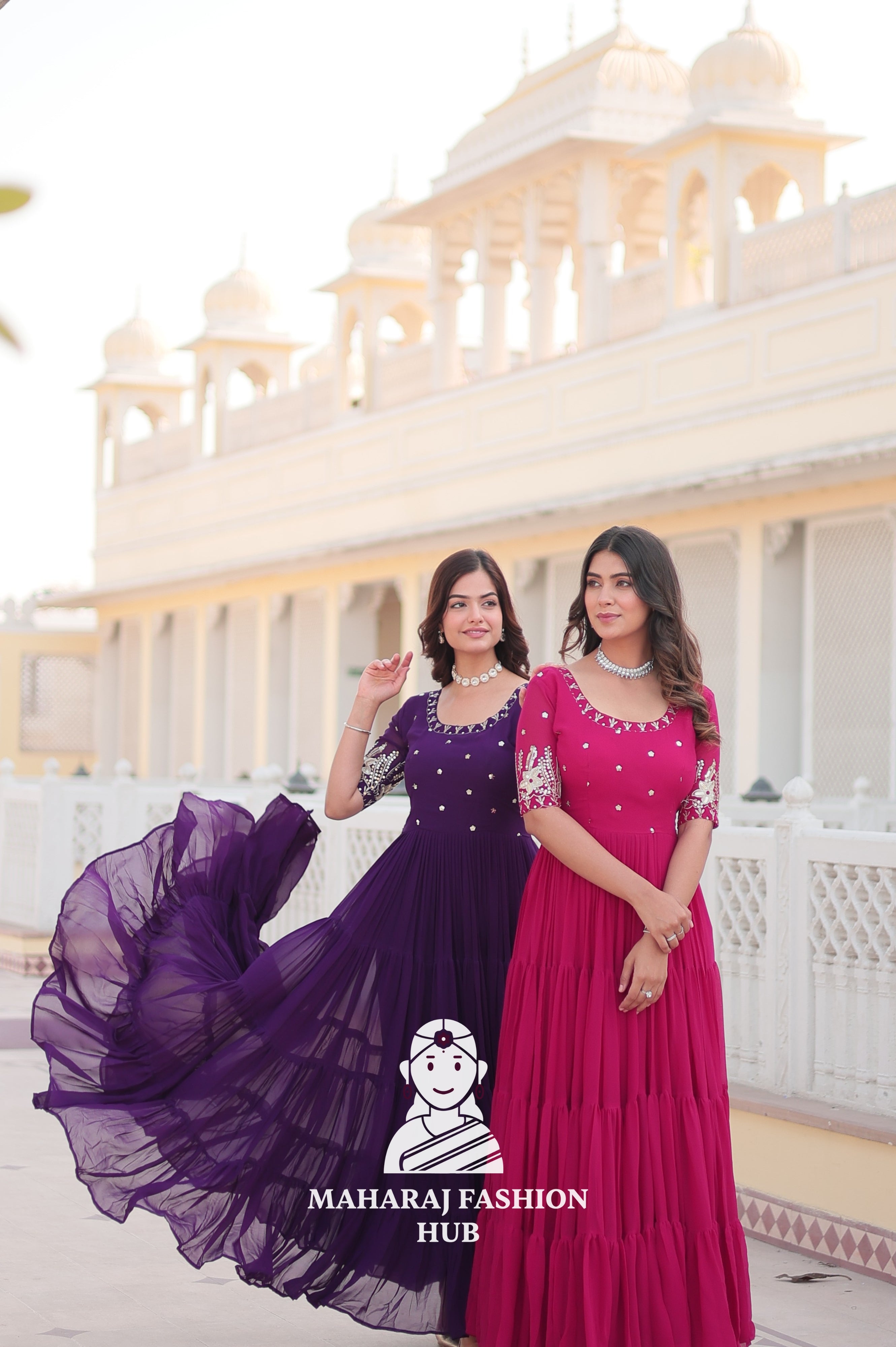 Premium Fabric Perfection Embroidery Zari Sequins-work