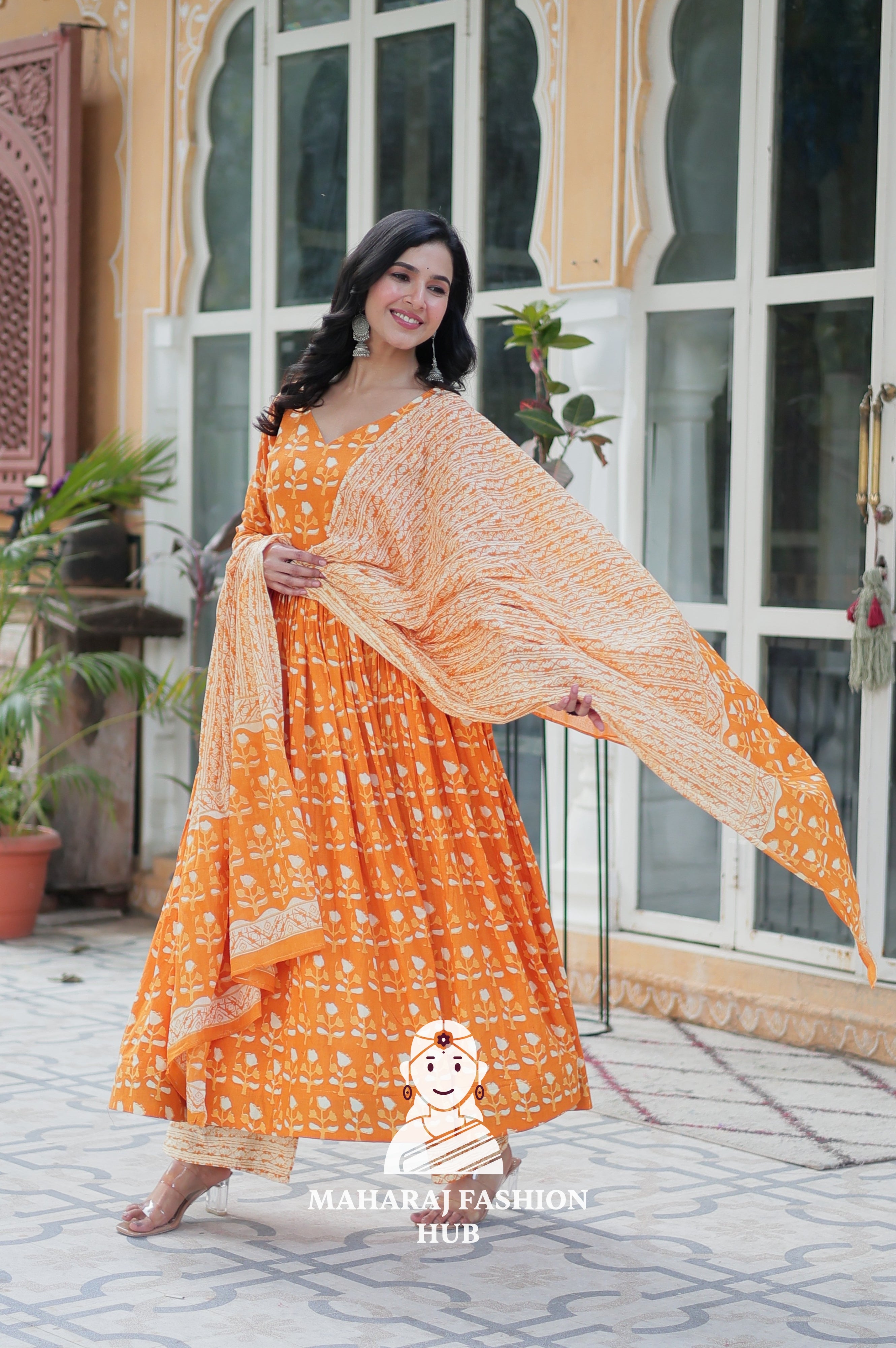 Made from premium pure cotton - Special Designer Gown