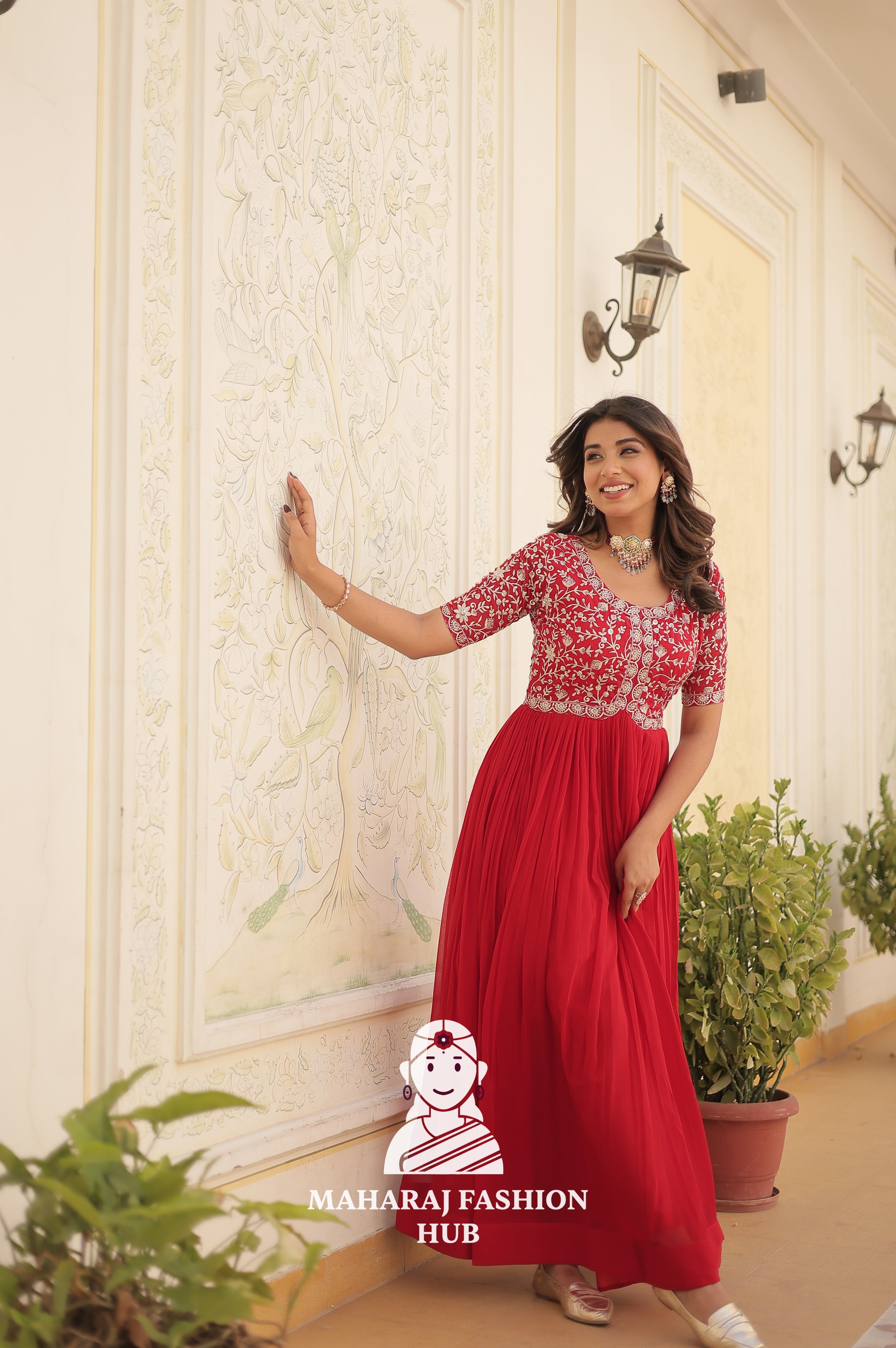Graceful Fabric Ensemble with Timeless Aesthetic