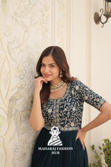 Premium Fabric Finish for Elegant Night - Special Designer Gown