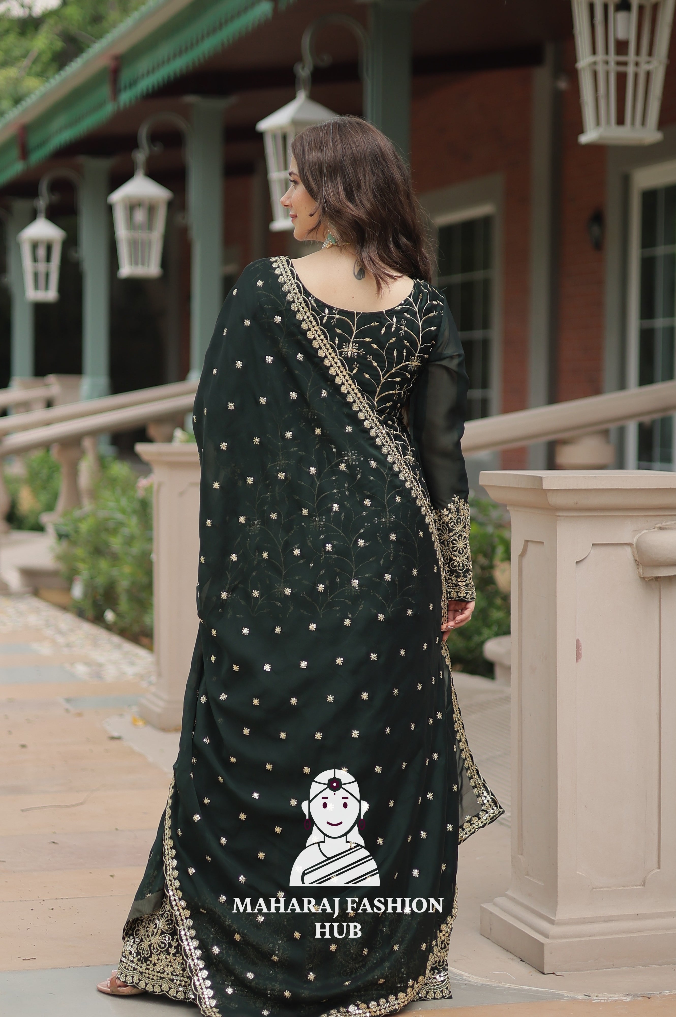 💫 Shine Bright in Rangoli Silk - Special Designer Gown