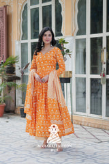 Pure Cotton Special Designer Gown