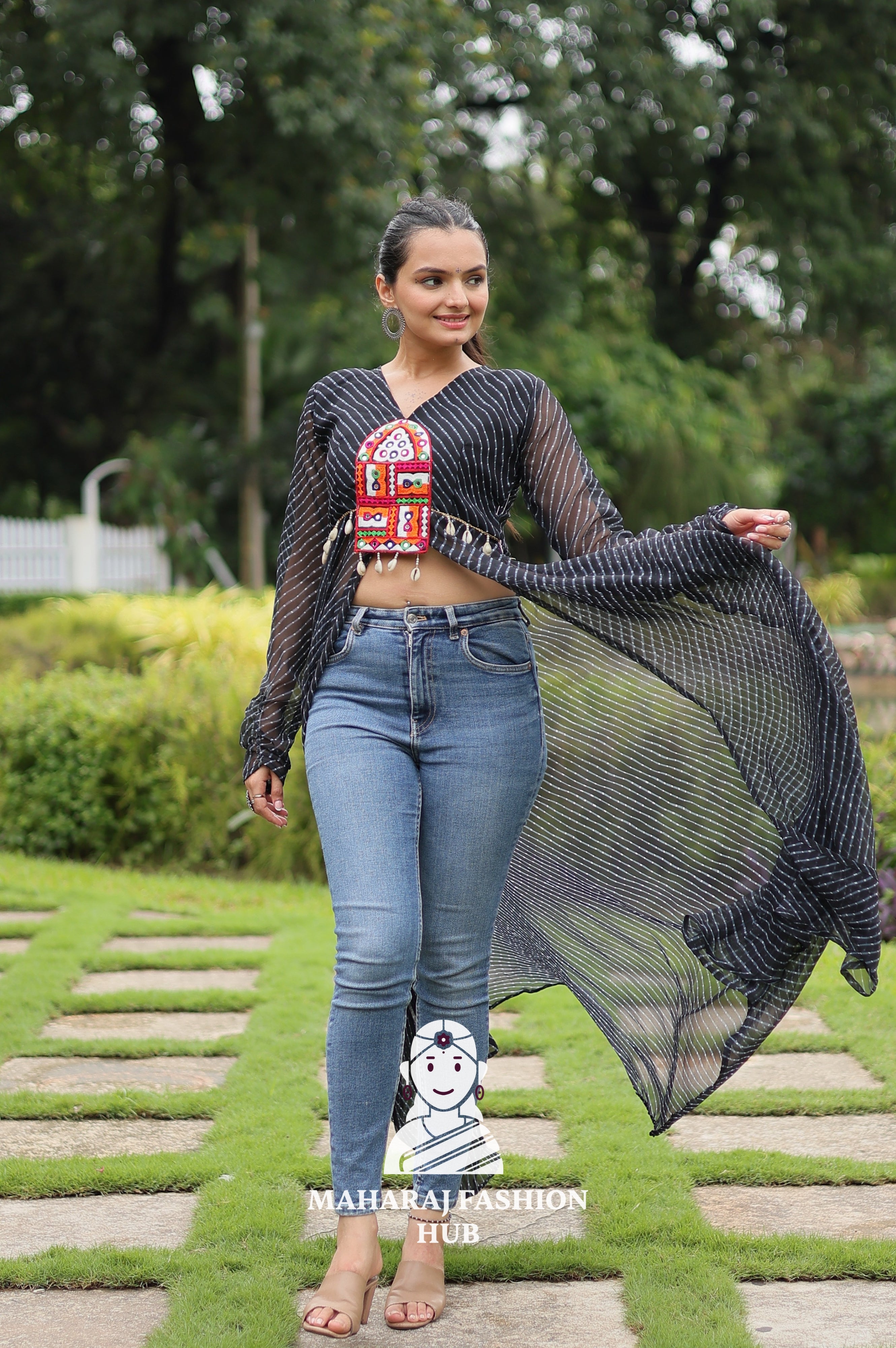 💃 Vibrance Draped in Tradition - Special Designer Gown