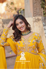 🪡 Cotton-Lined Faux Blooming Set with Sequin Detailing