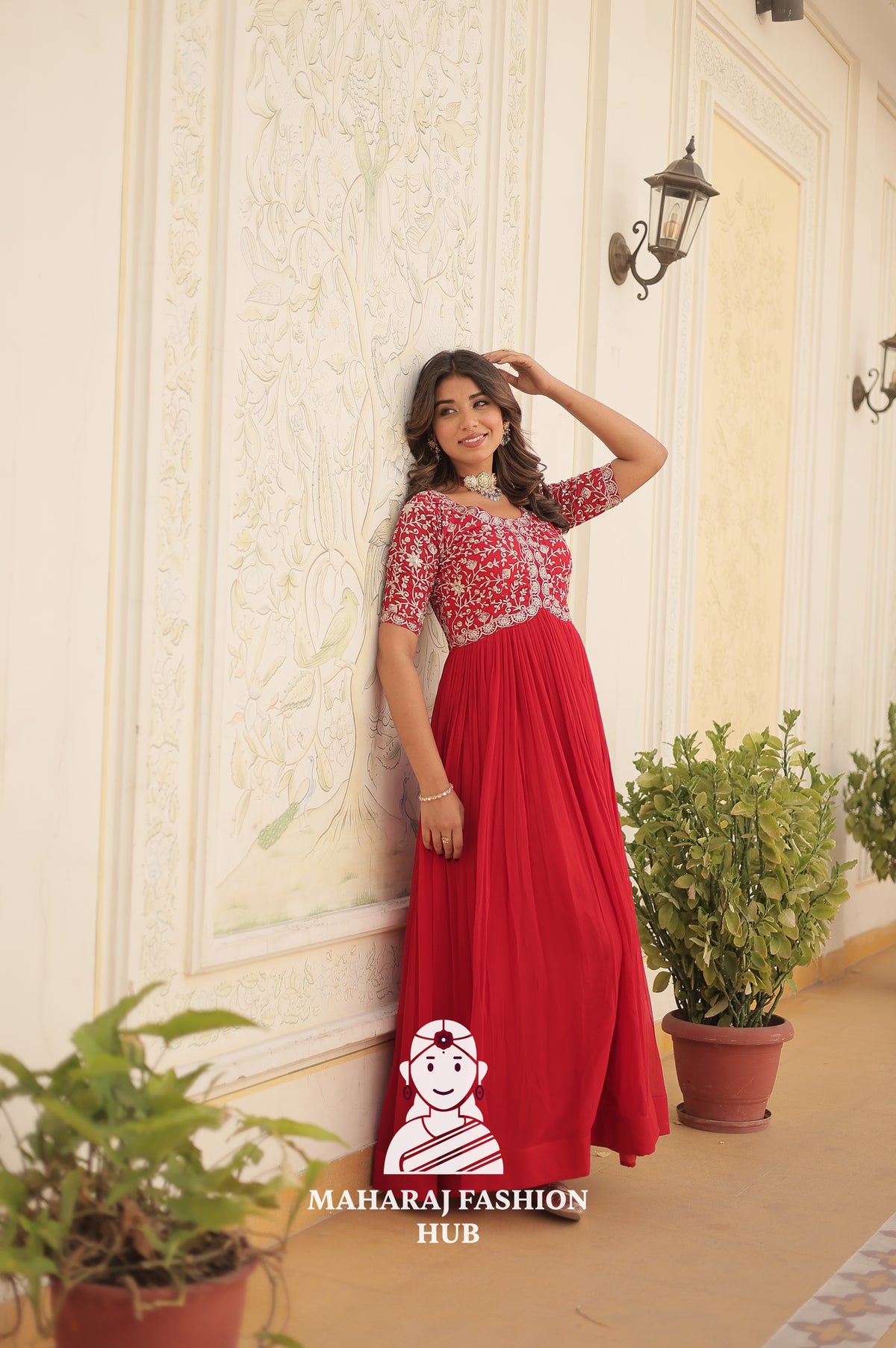 Graceful Fabric Ensemble with Timeless Aesthetic