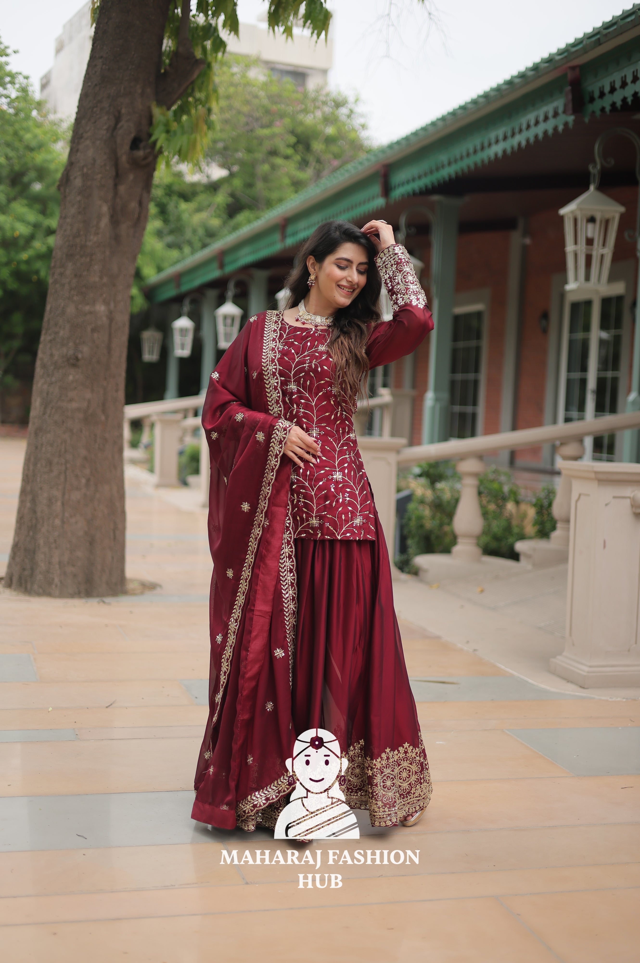 🌺 Luxe in Layers with Rangoli Silk - Special Designer Gown