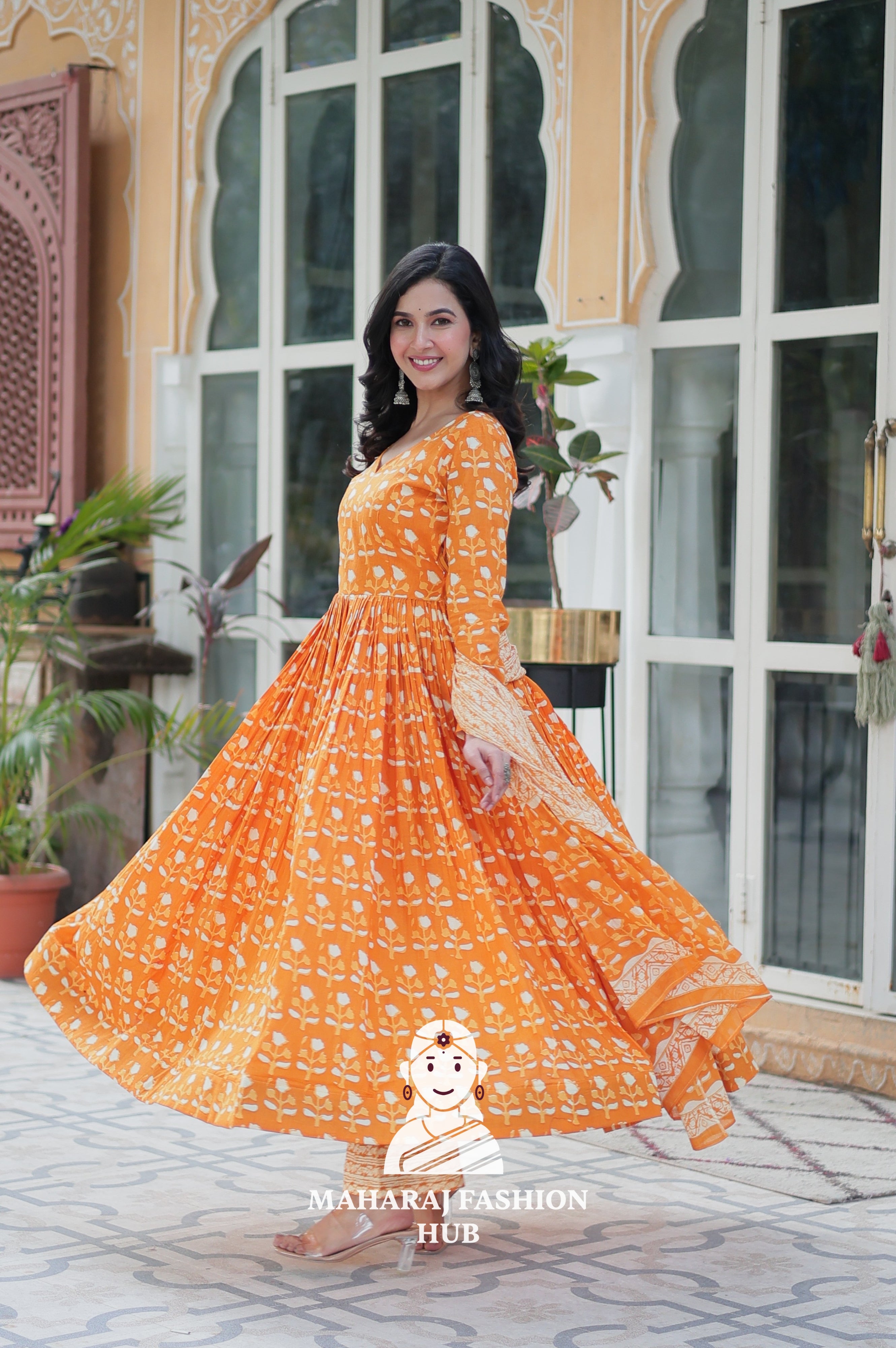 Pure Cotton Special Designer Gown