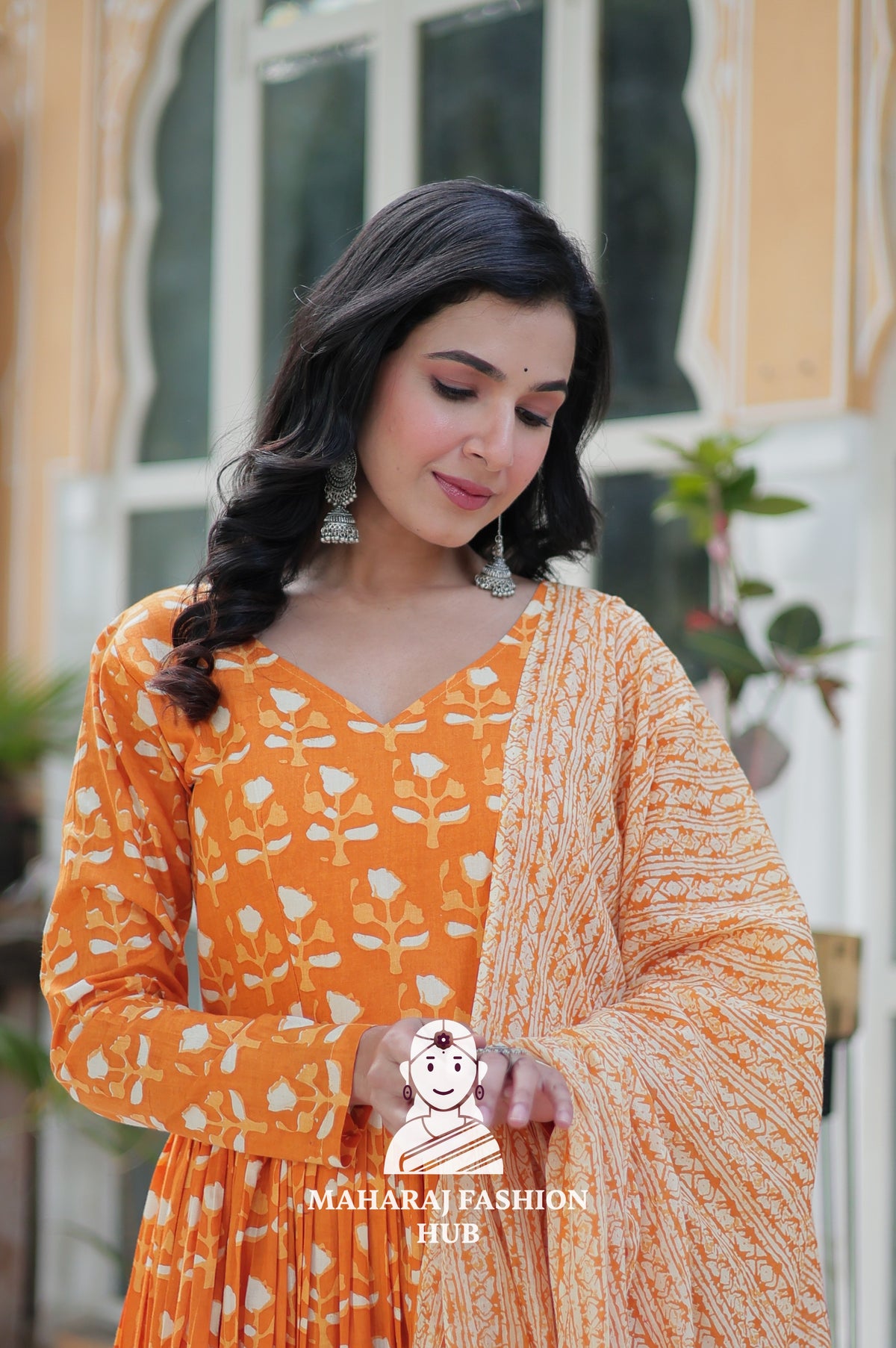 Pure Cotton Special Designer Gown